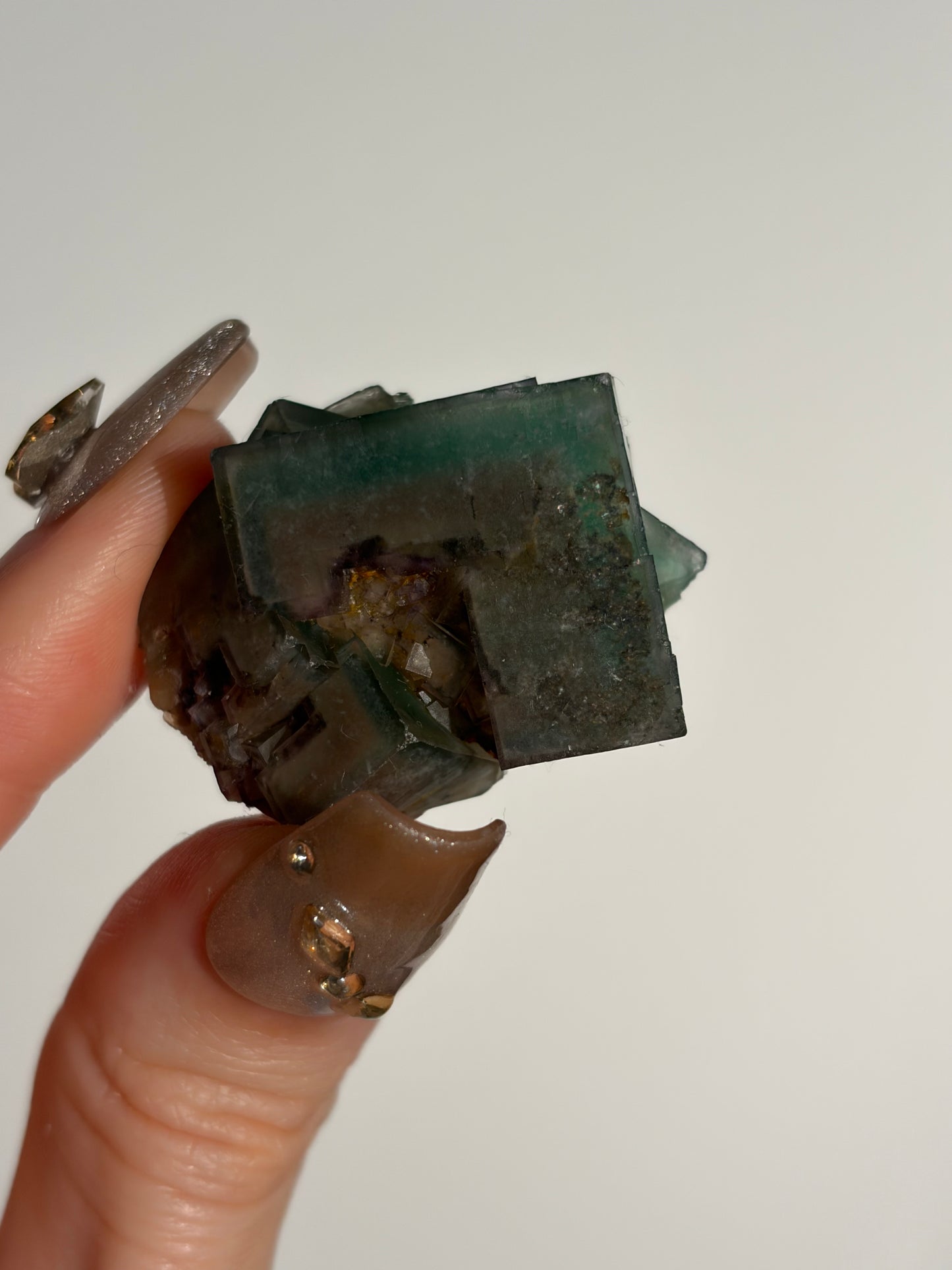 Halo Garden Fluorite Specimen C
