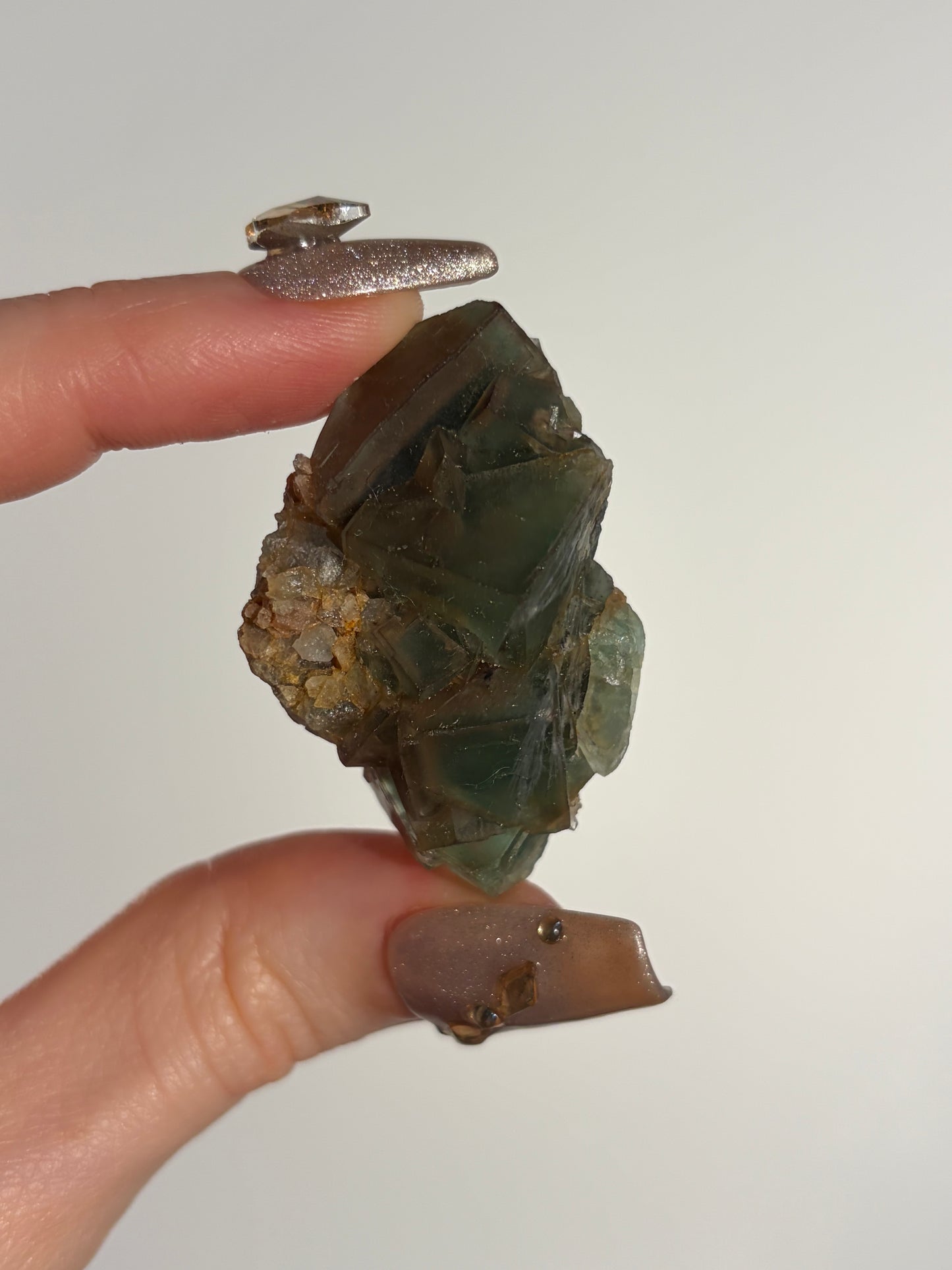 Halo Garden Fluorite Specimen E