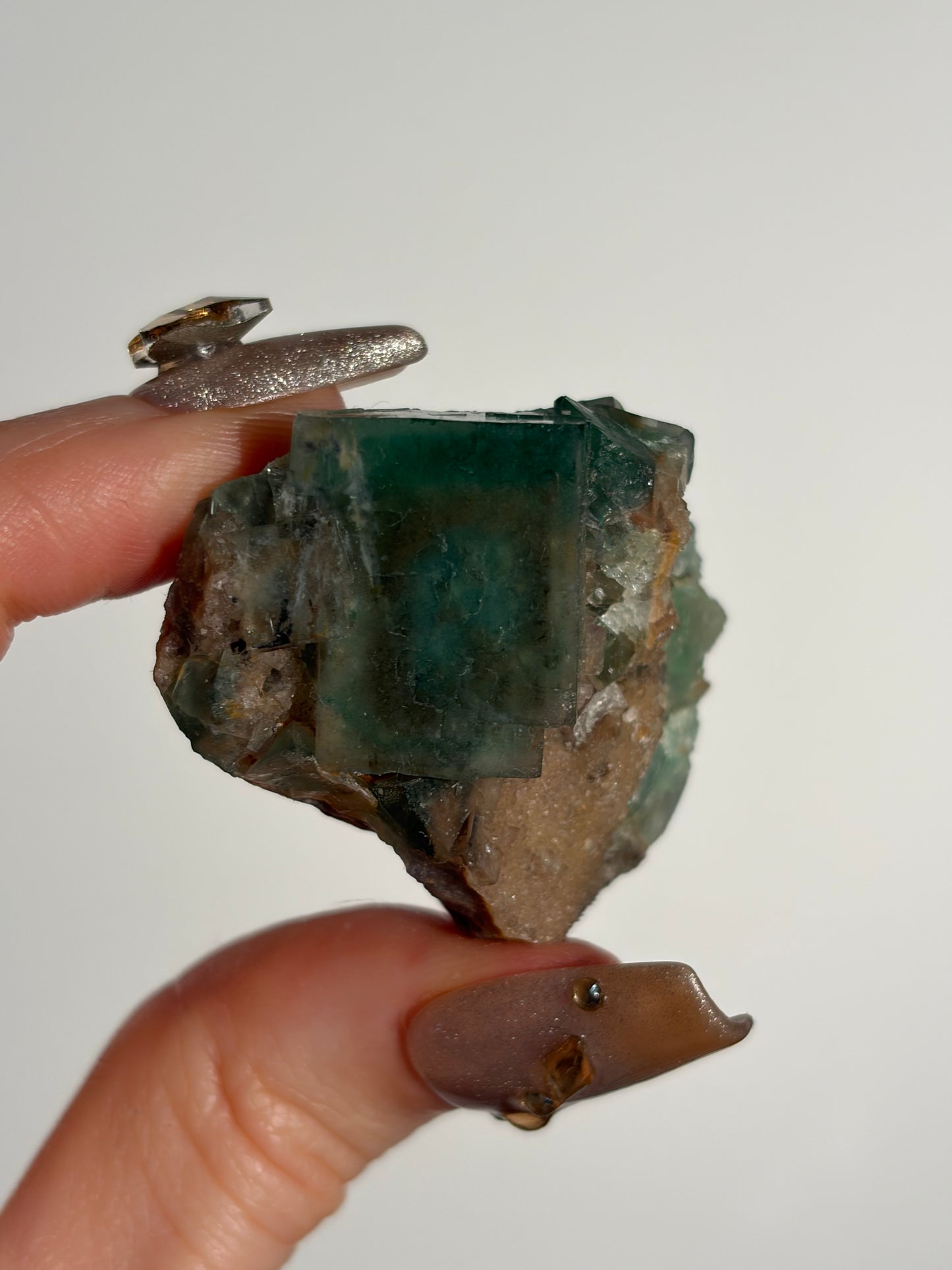 Halo Garden Fluorite Specimen F