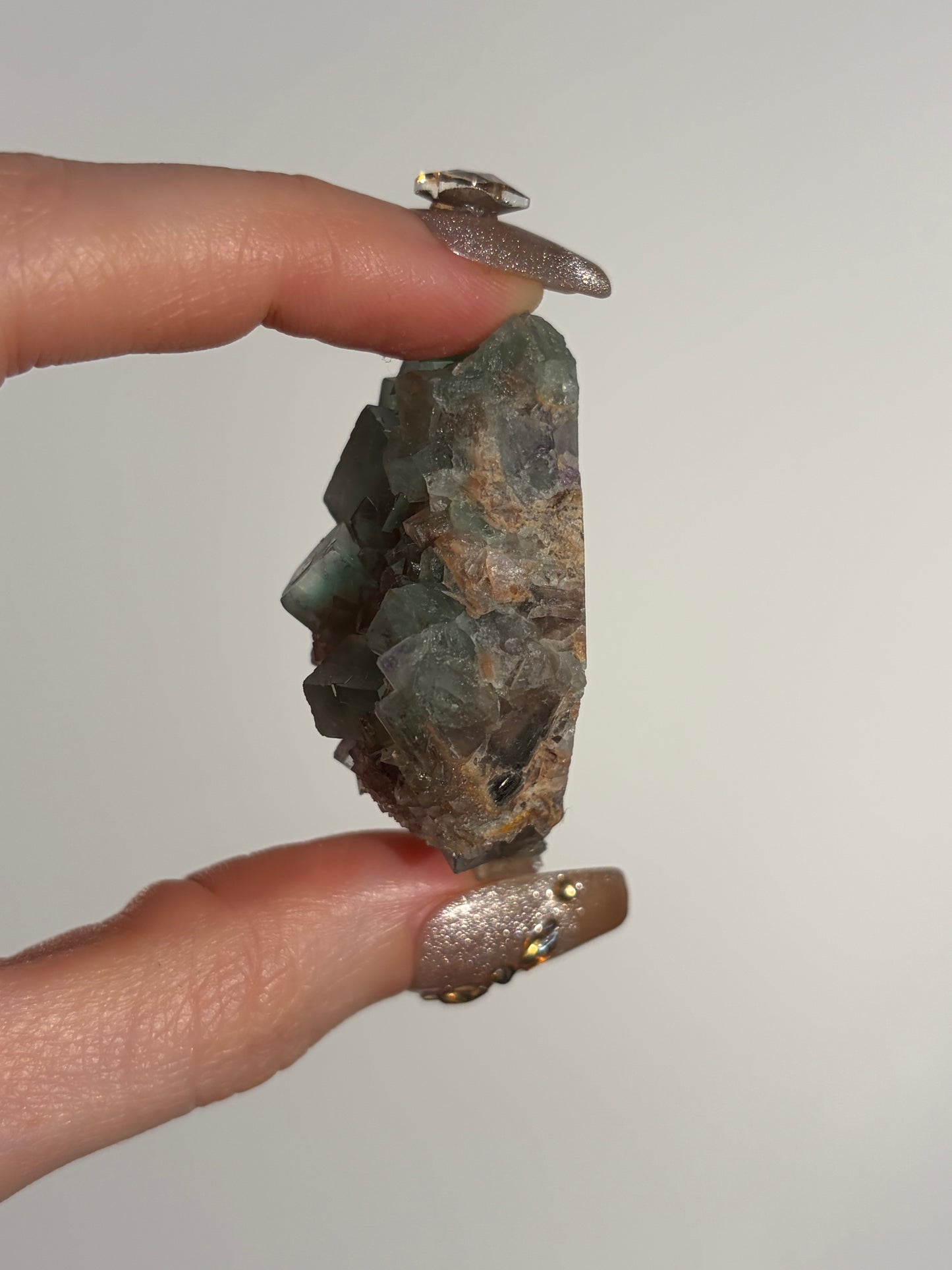 Halo Garden Fluorite Specimen G