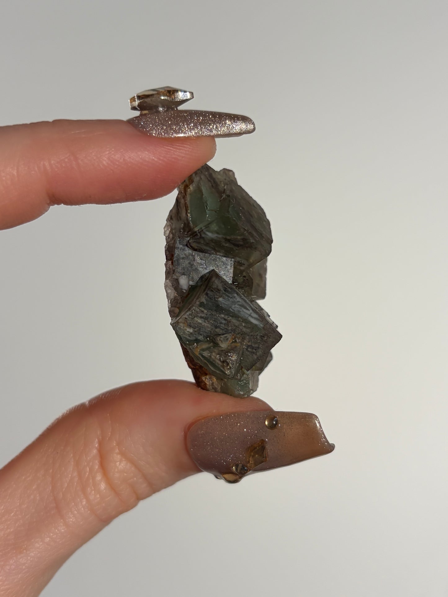 Halo Garden Fluorite Specimen J