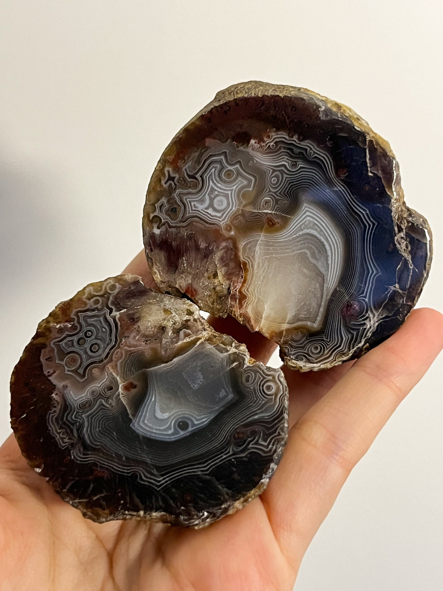 ‘Transcend’ East Indonesian Agate Pair #3