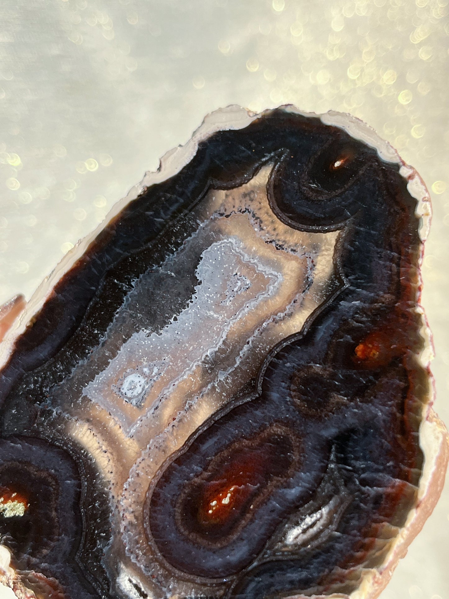 Indonesian Agate & Quartz Slab #1