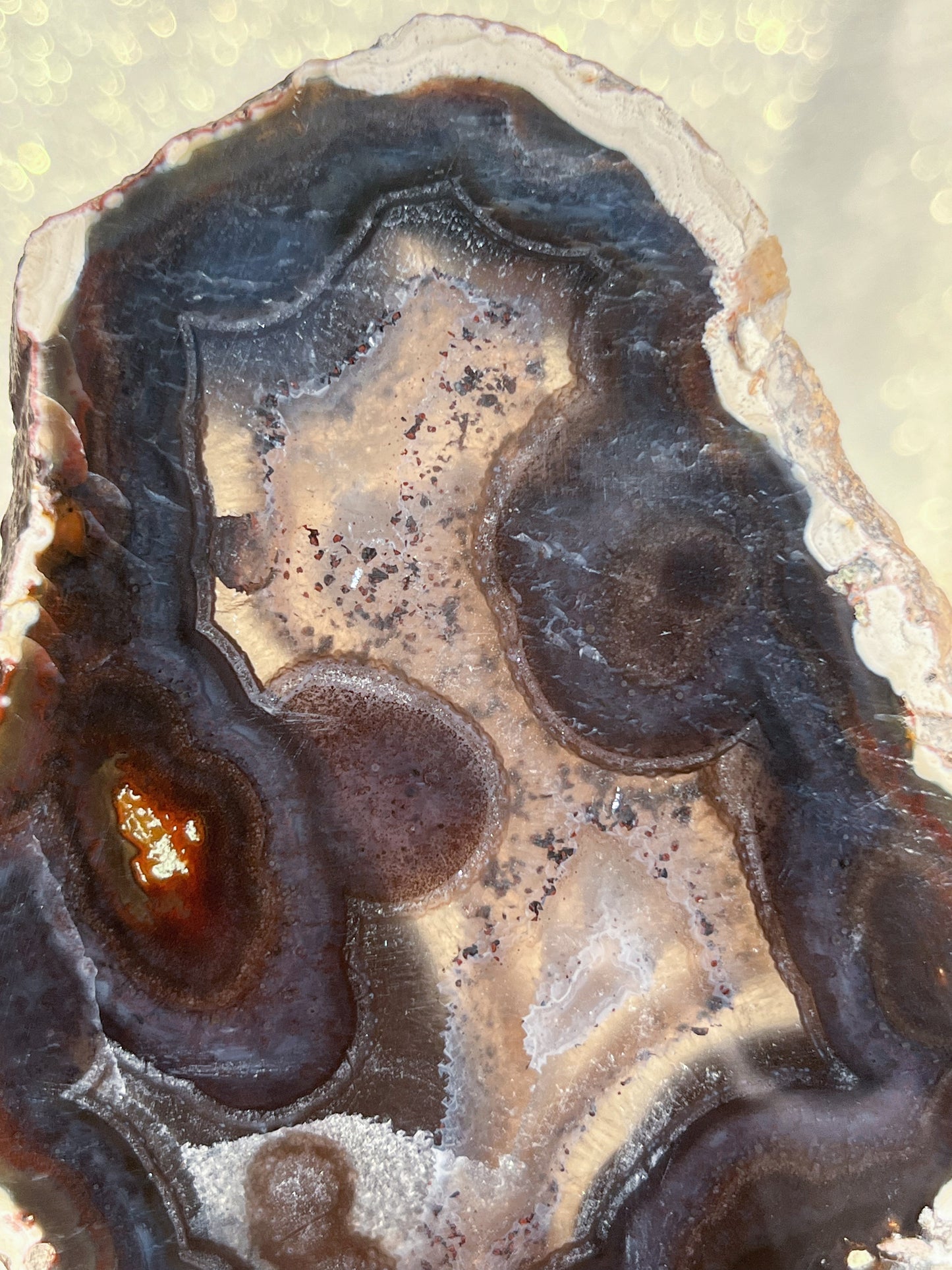 Indonesian Agate & Quartz Slab #1