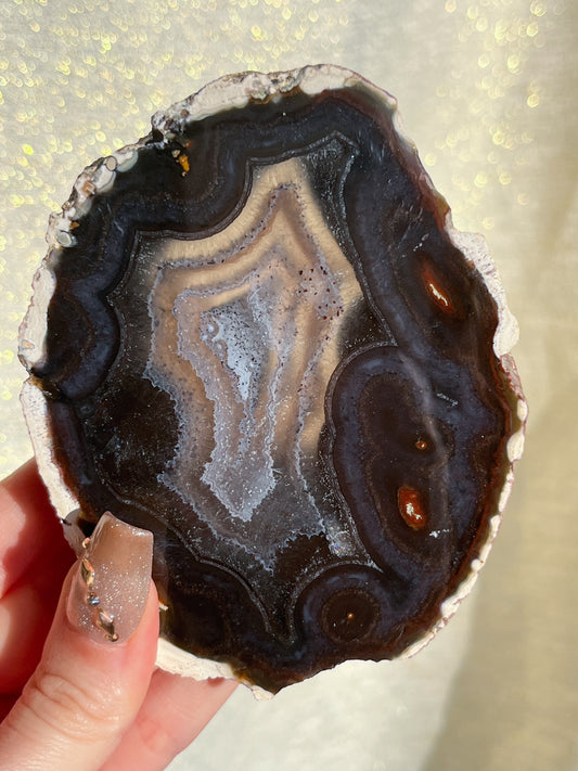 Indonesian Agate & Quartz Slab #3