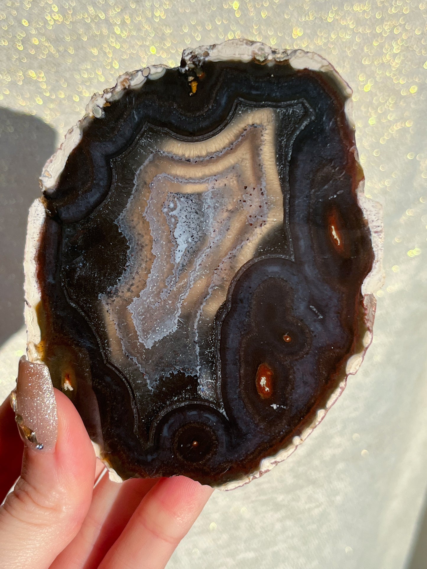 Indonesian Agate & Quartz Slab #3