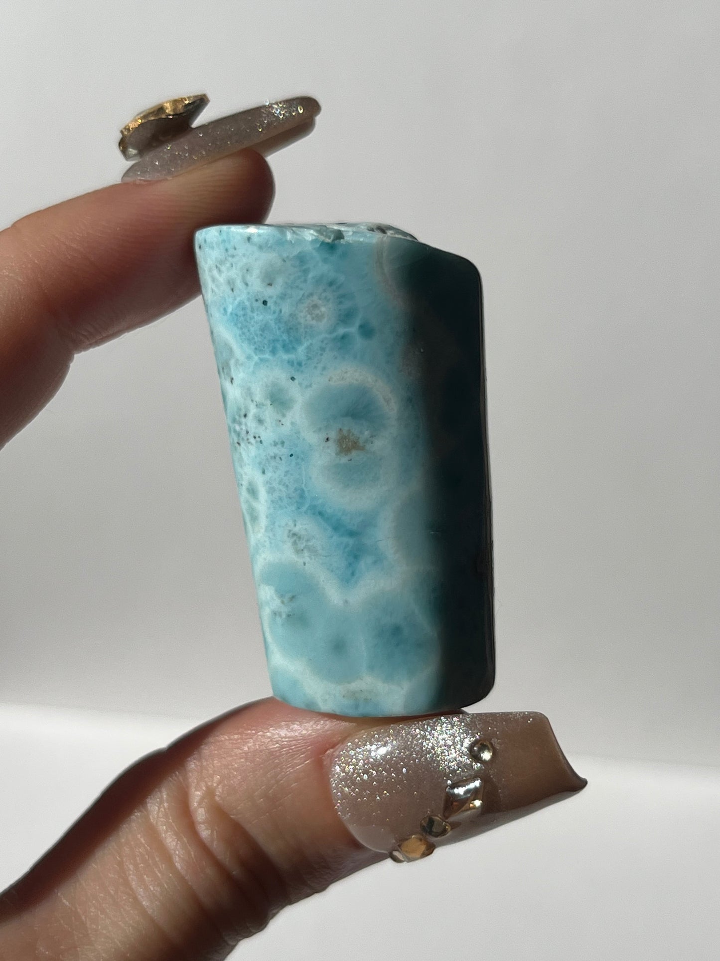 "Ascendant" A Grade Larimar Core Freeform