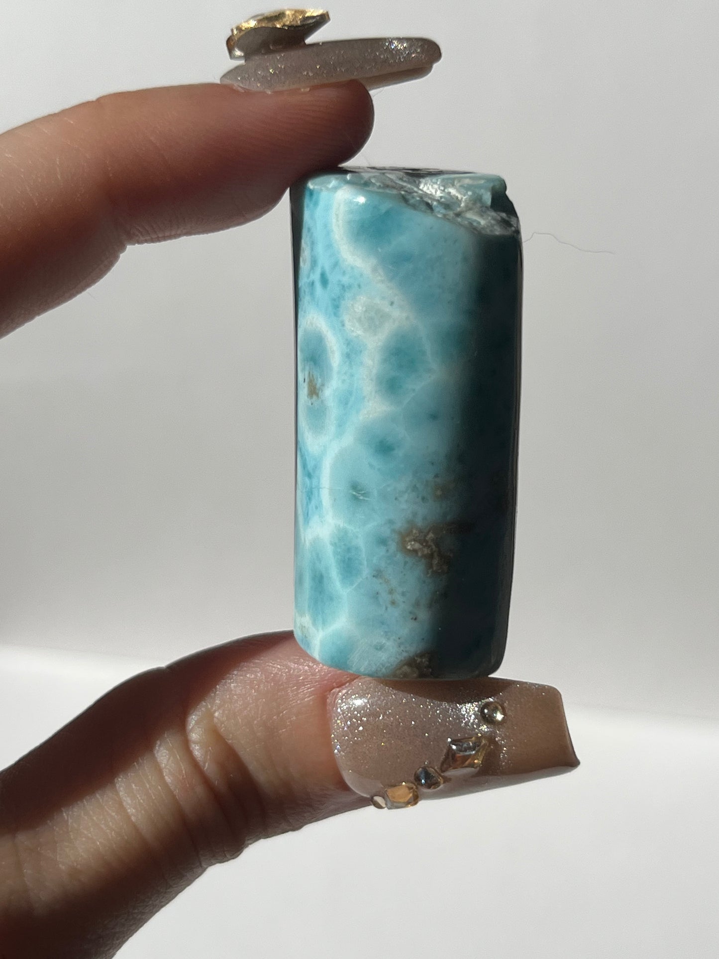 "Ascendant" A Grade Larimar Core Freeform