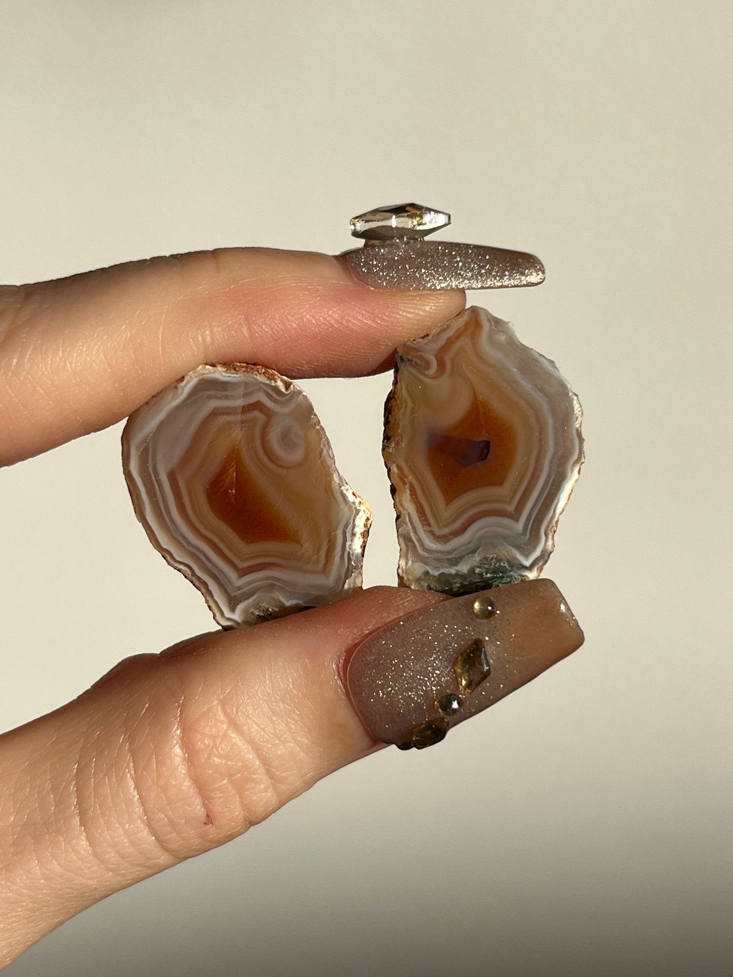 Malawi Agate Pair F