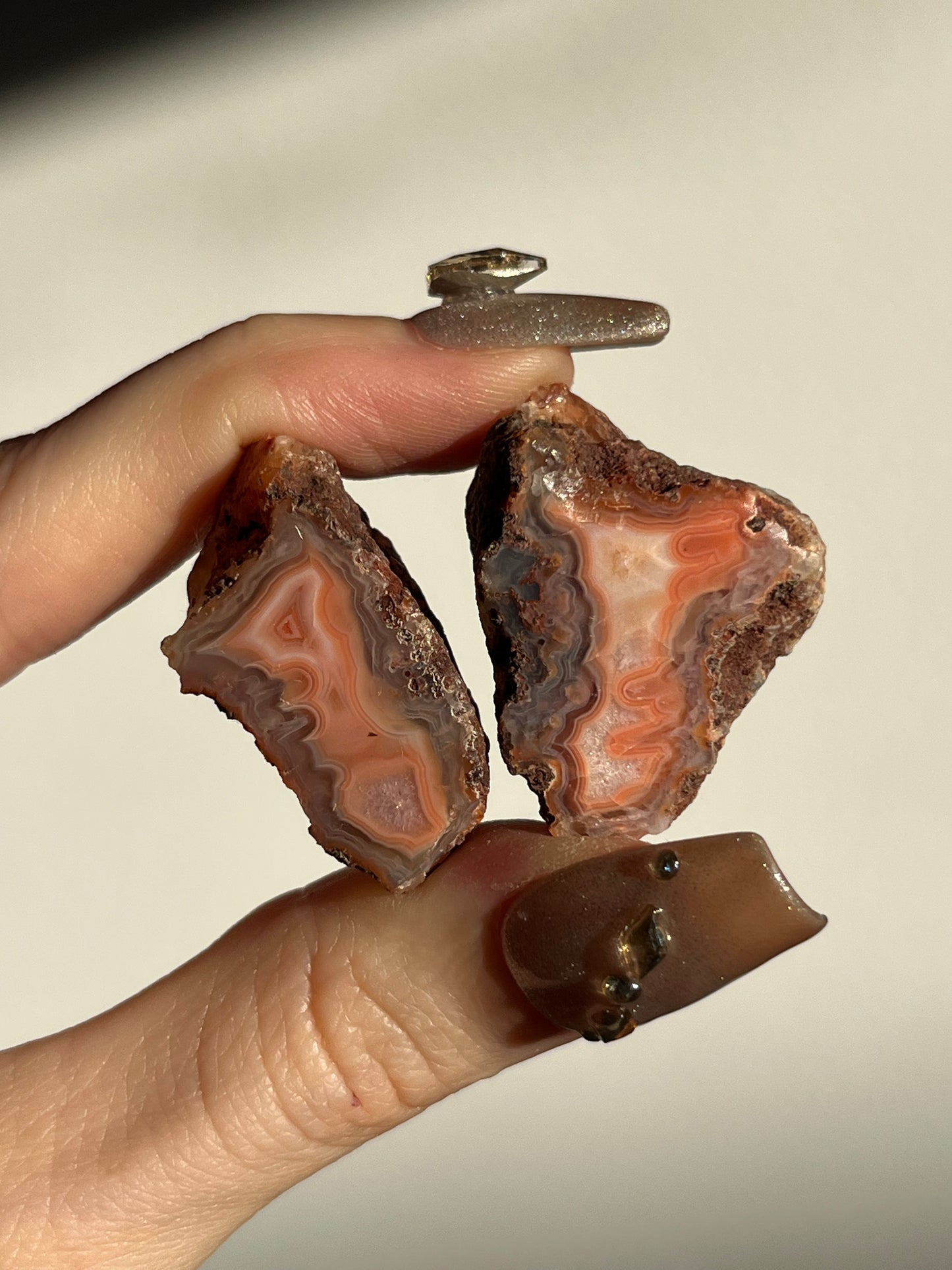Malawi Agate Pair G