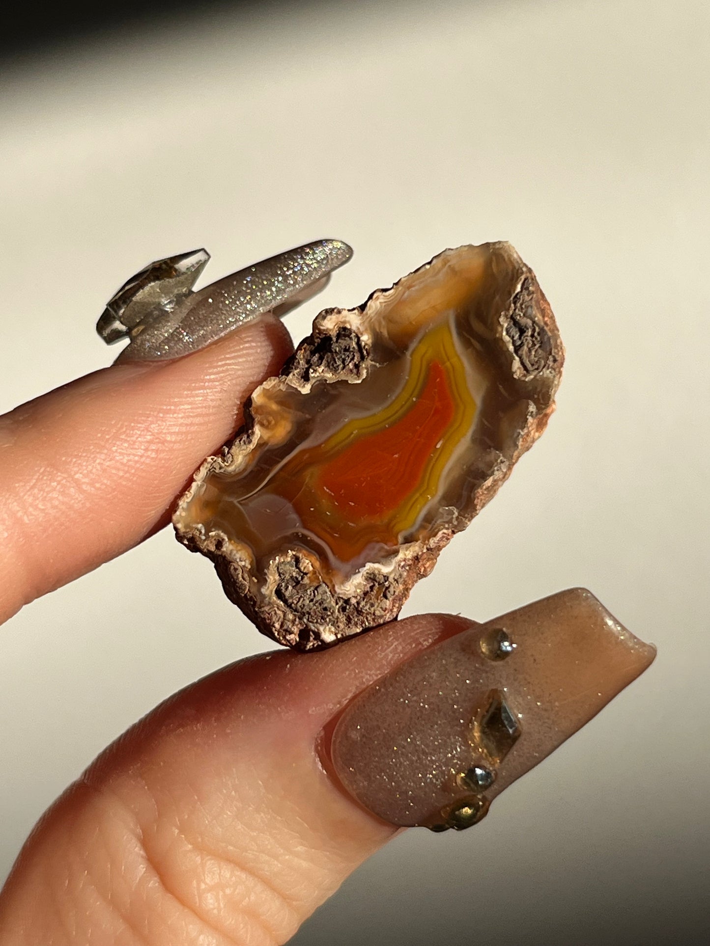 Malawi Agate Pair K