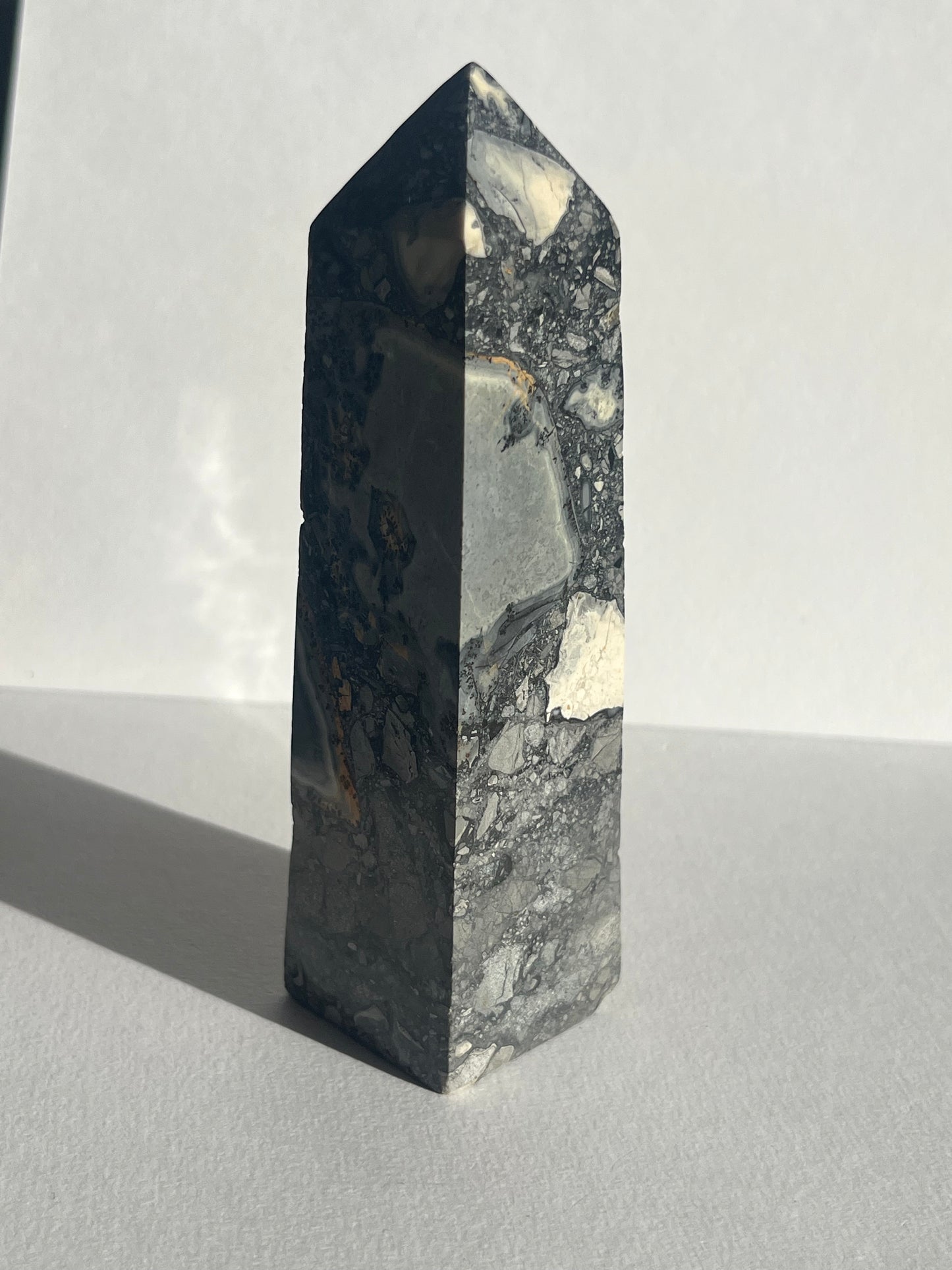 Maligano Jasper Tower with Dendritic Inclusions