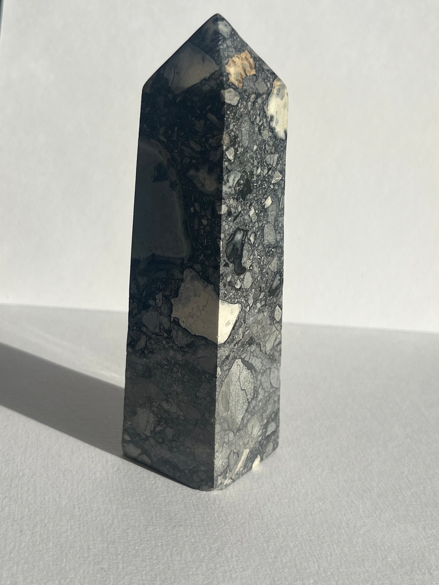 Maligano Jasper Tower with Dendritic Inclusions