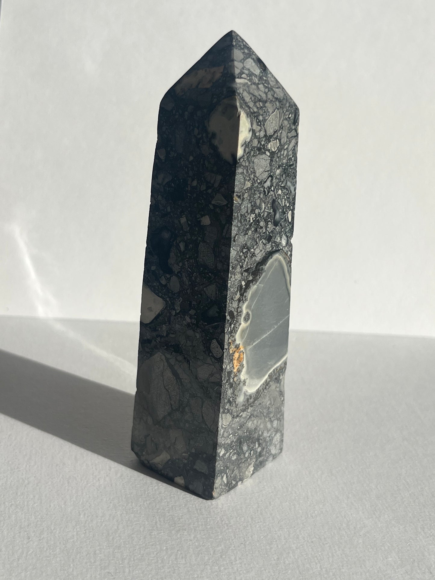 Maligano Jasper Tower with Dendritic Inclusions