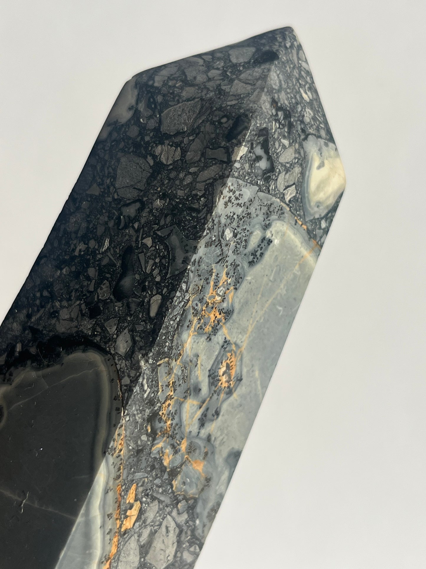 Maligano Jasper Tower with Dendritic Inclusions