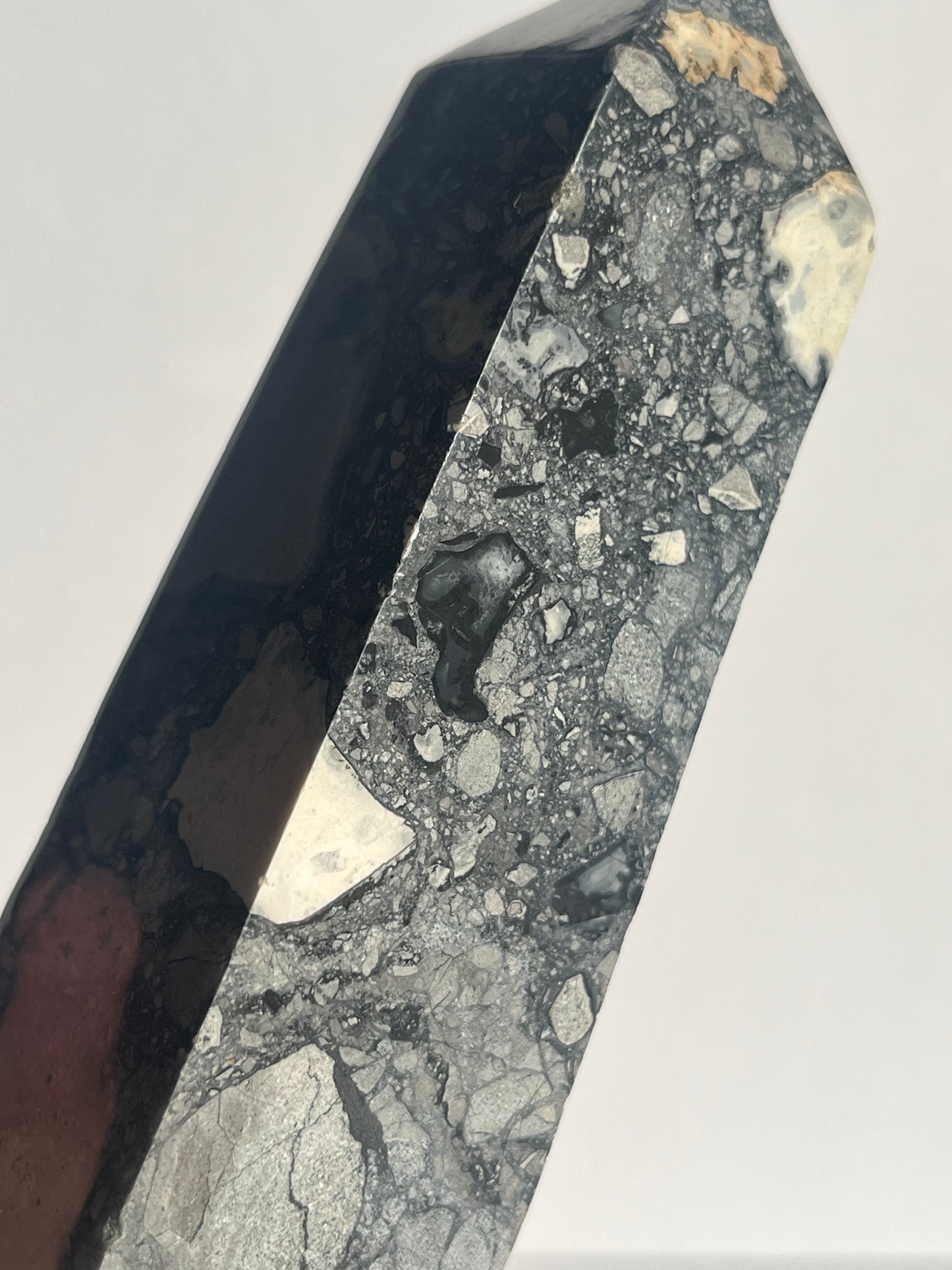 Maligano Jasper Tower with Dendritic Inclusions