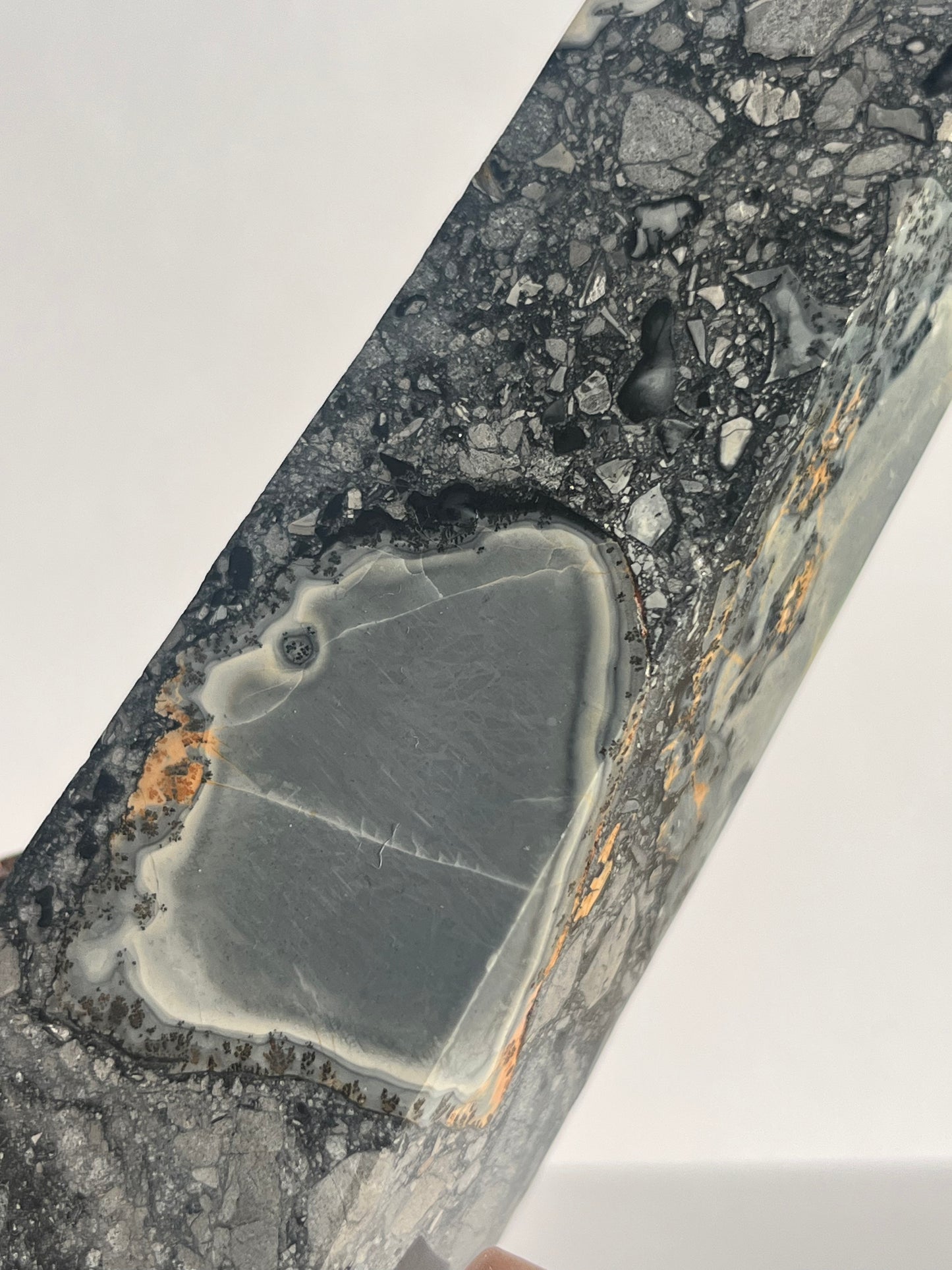 Maligano Jasper Tower with Dendritic Inclusions