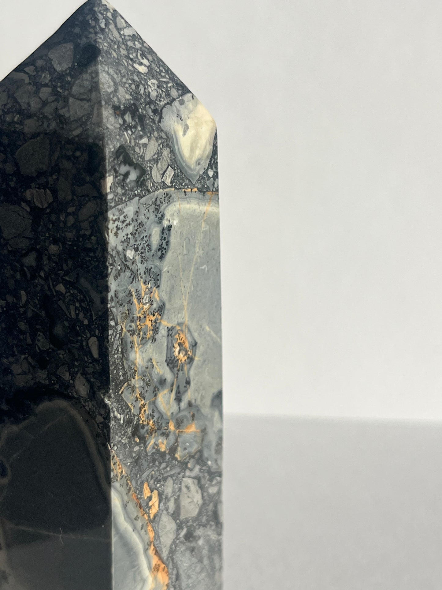 Maligano Jasper Tower with Dendritic Inclusions