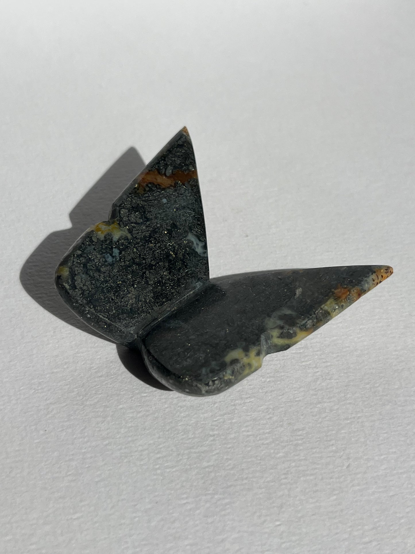 Marcasite Butterfly Carving