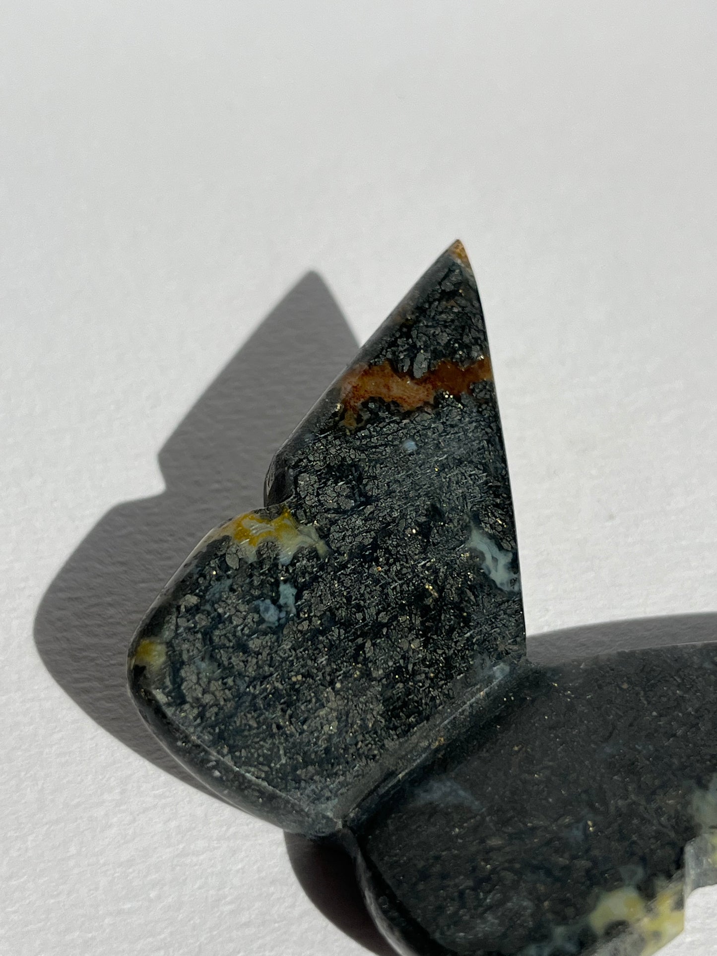 Marcasite Butterfly Carving