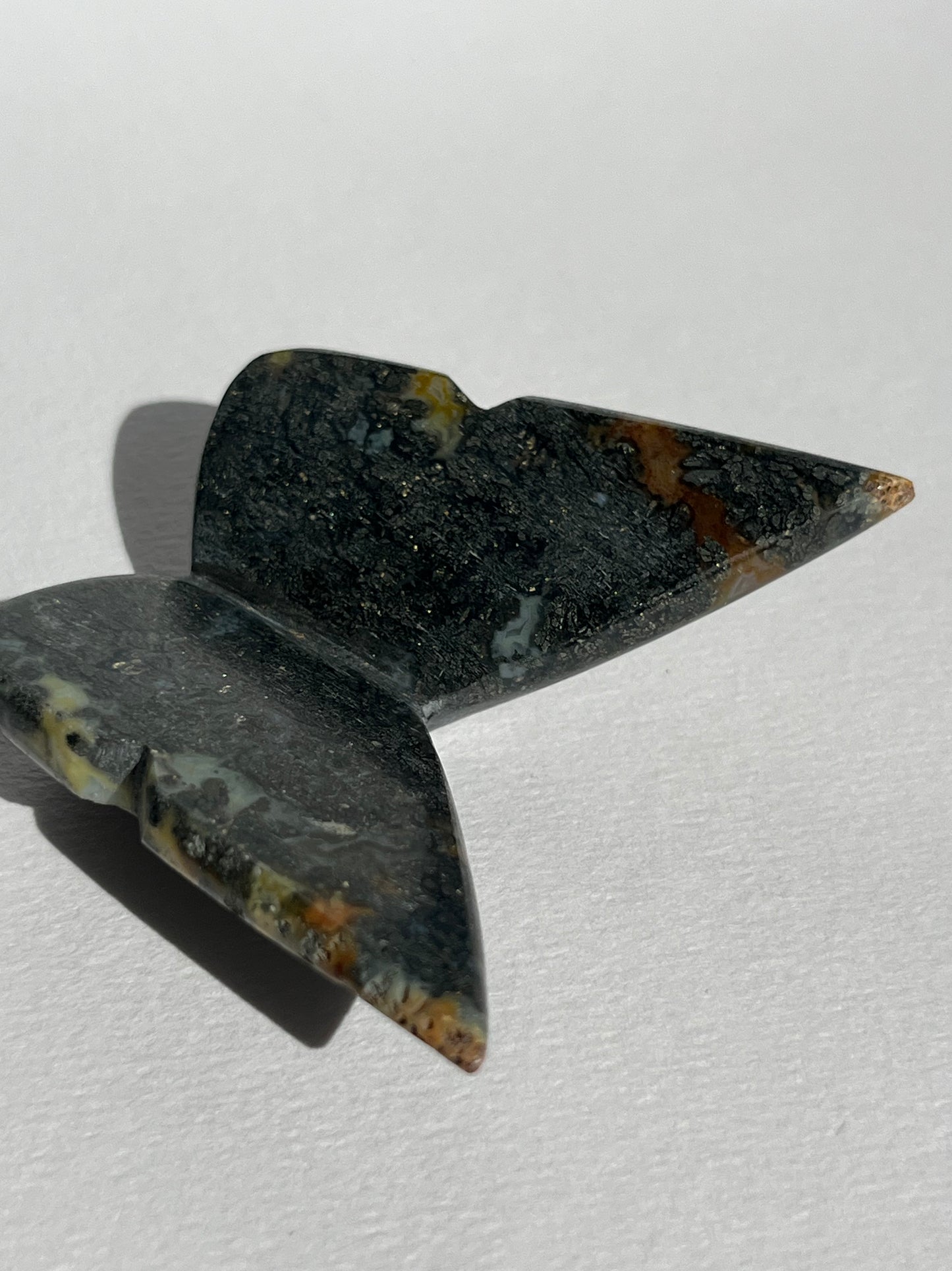 Marcasite Butterfly Carving
