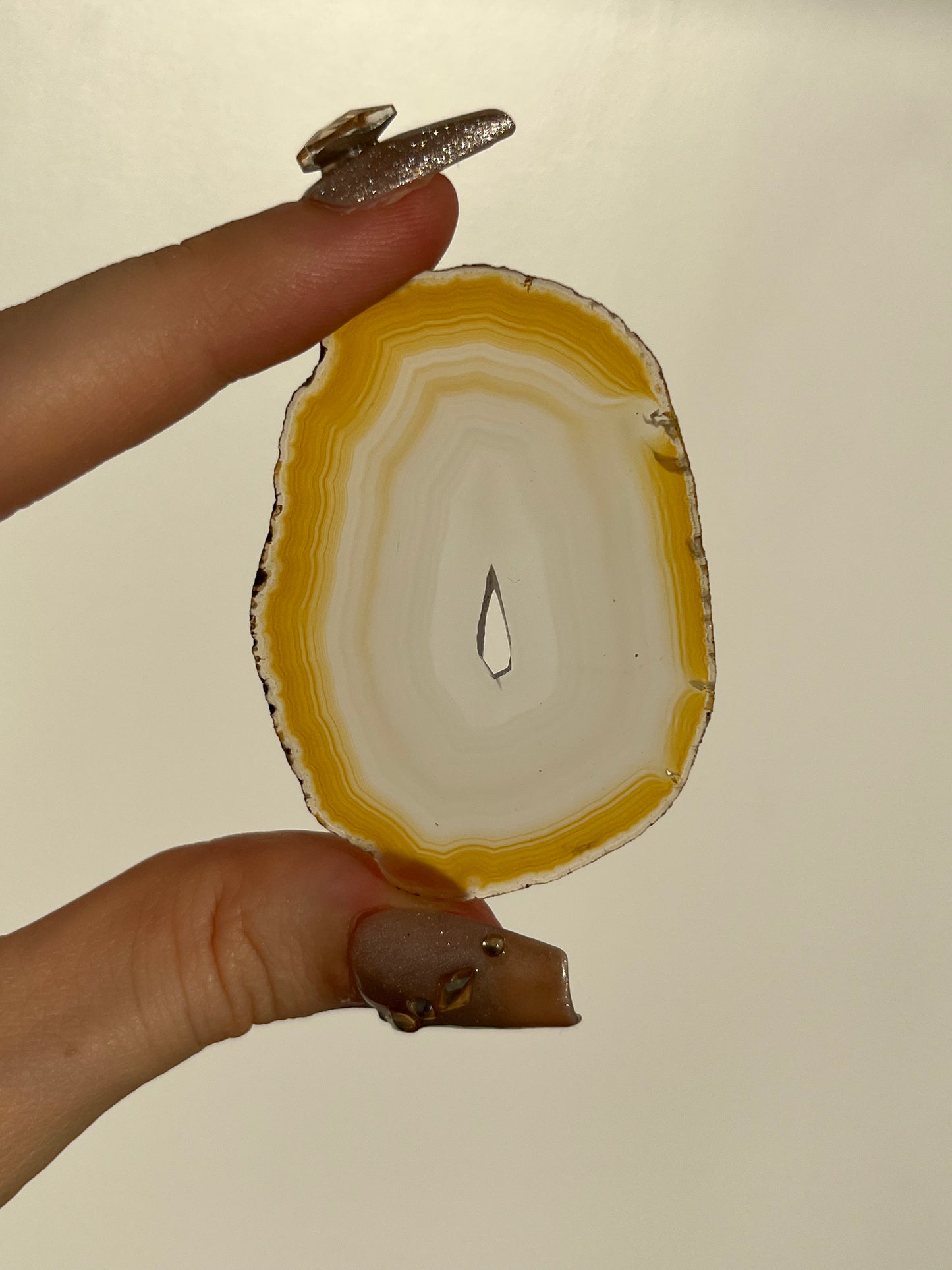 ‘Aludra’ Laguna Iris Agate Slice #B