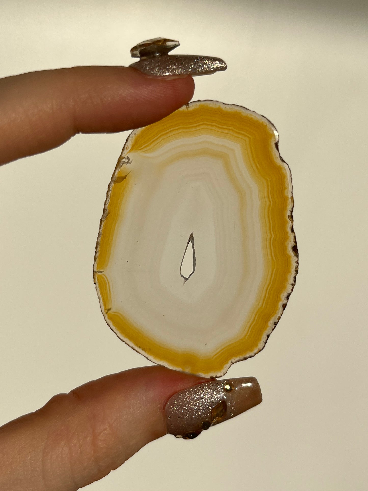 ‘Aludra’ Laguna Iris Agate Slice #B