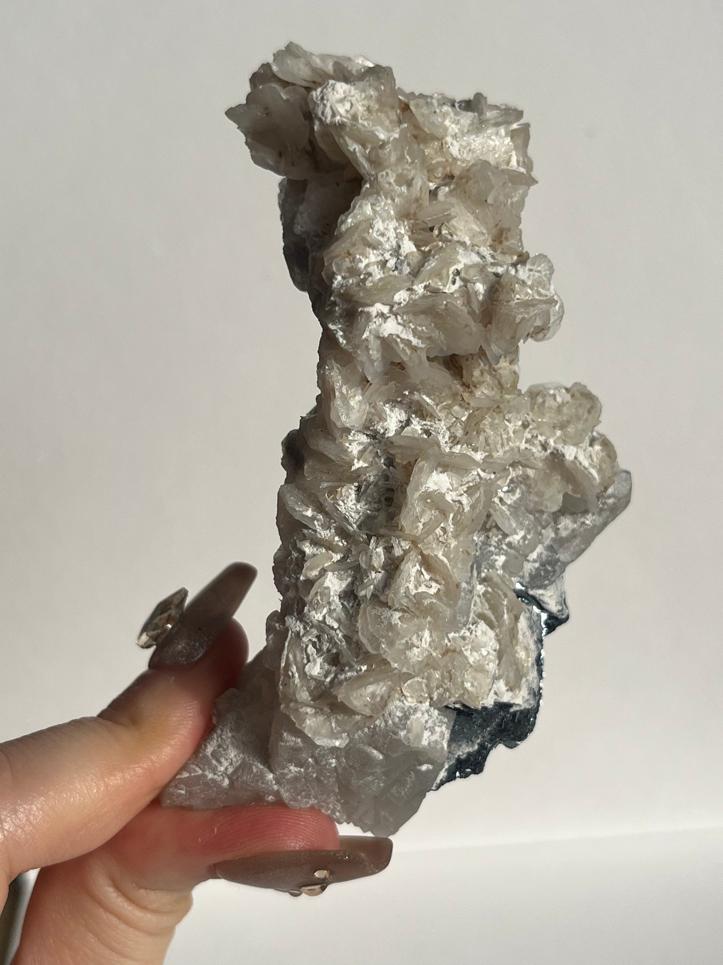 Midnight Bloom Quartz Specimen D