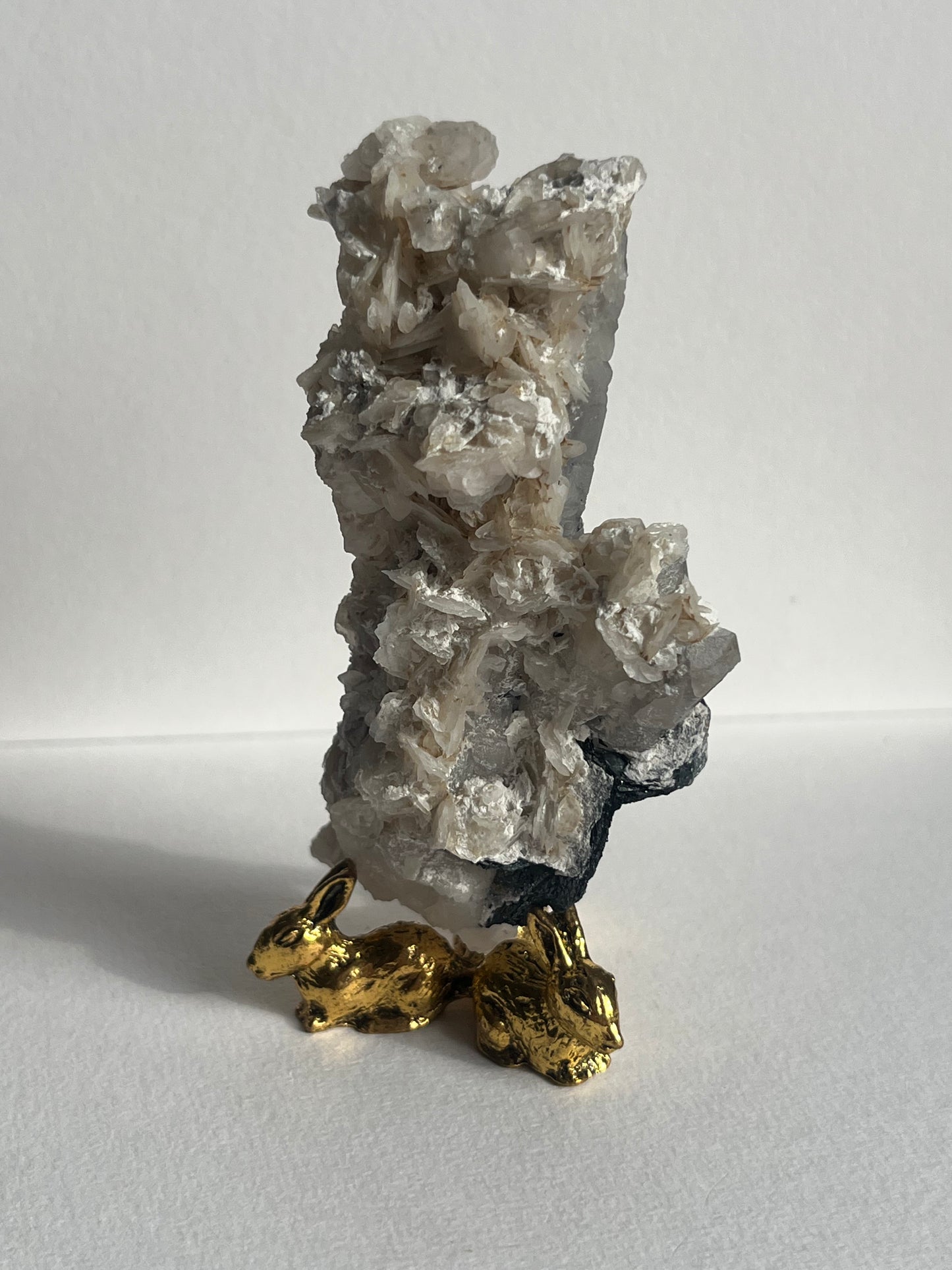 Midnight Bloom Quartz Specimen D