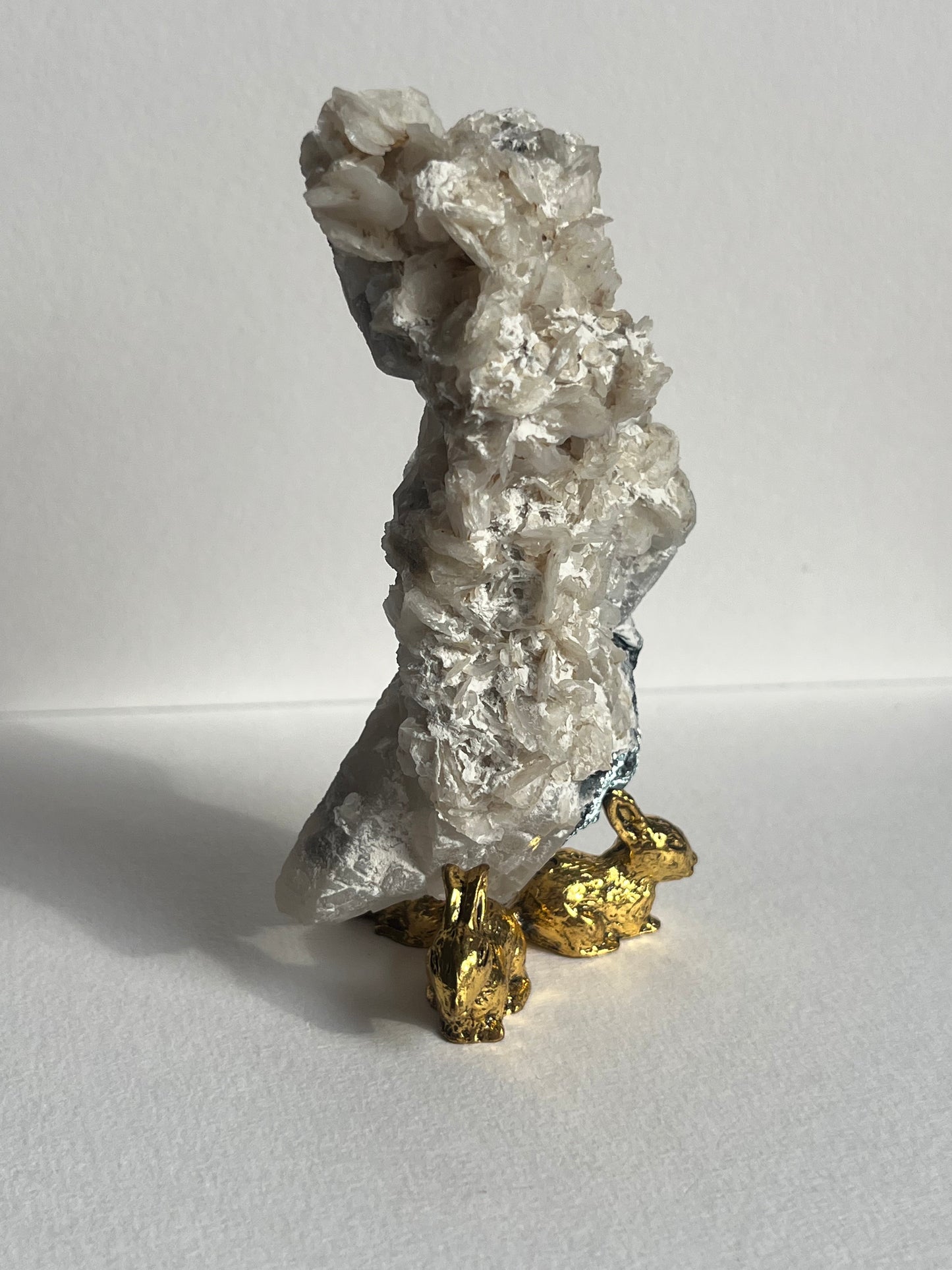 Midnight Bloom Quartz Specimen D