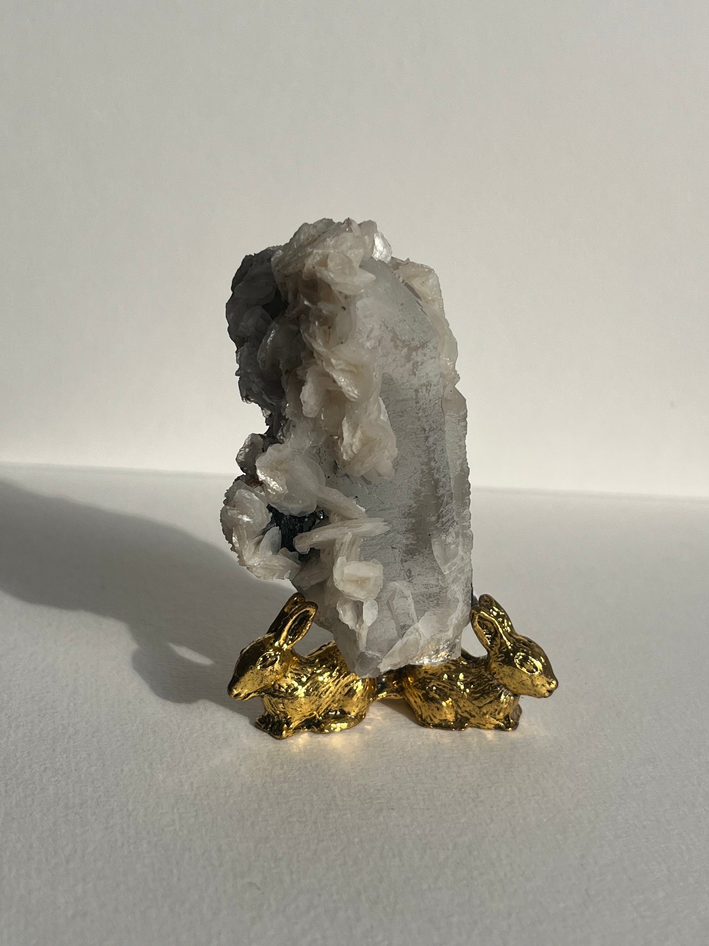 Midnight Bloom Quartz Specimen E