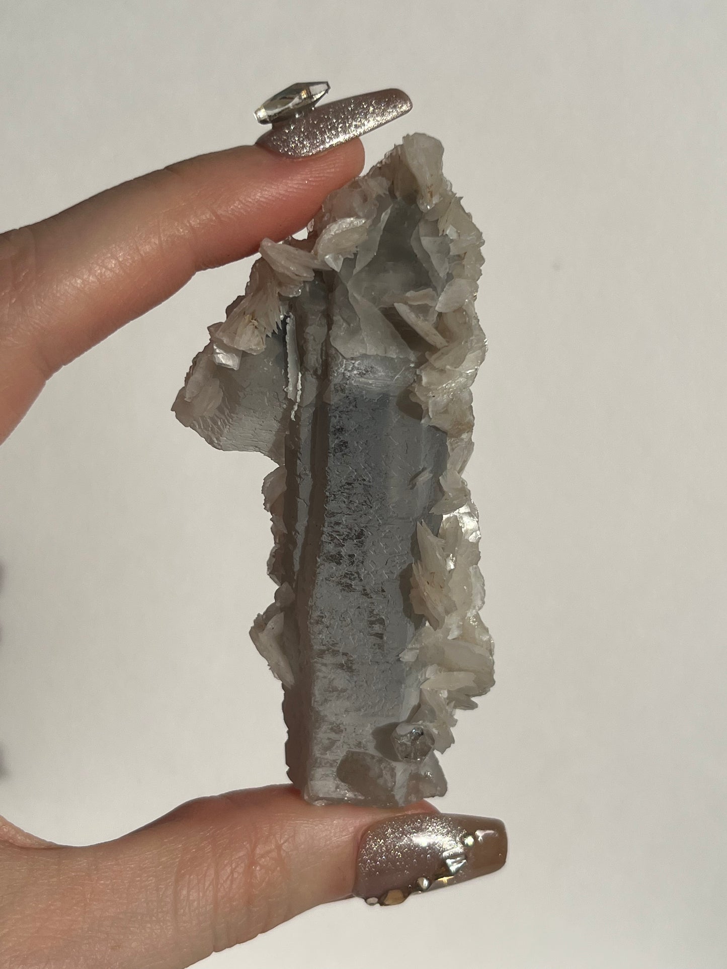 Midnight Bloom Quartz Specimen F