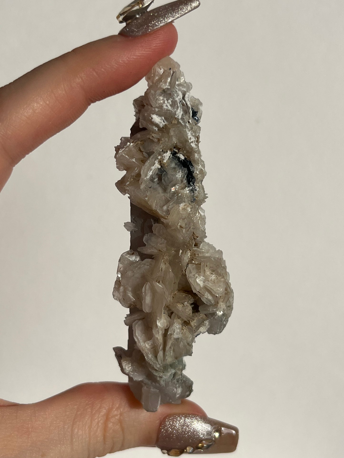 Midnight Bloom Quartz Specimen F