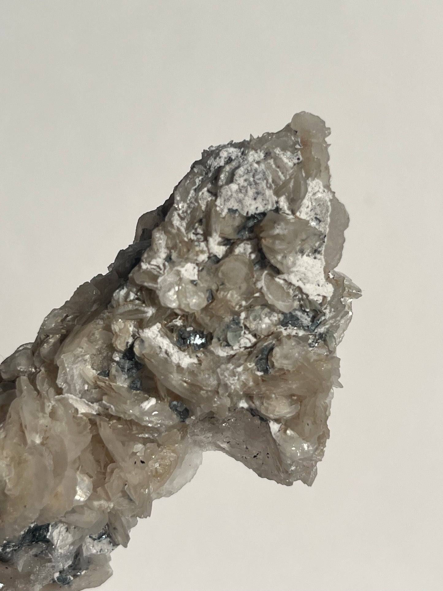 Midnight Bloom Quartz Specimen F
