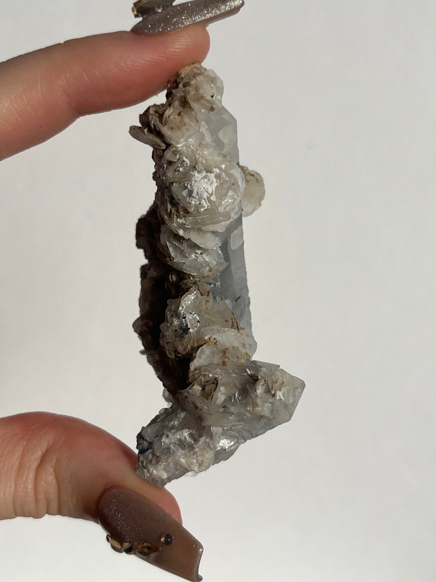 Midnight Bloom Quartz Specimen G