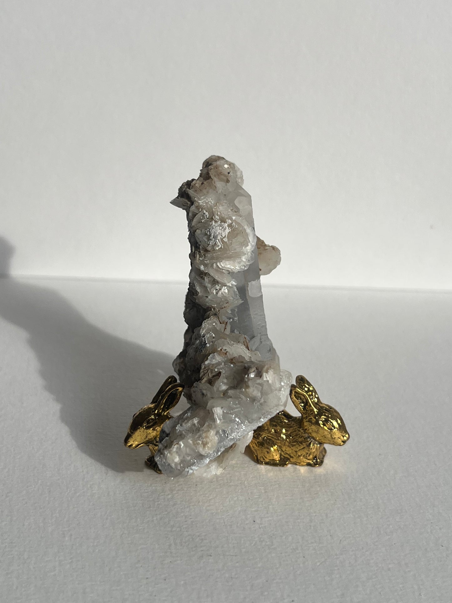 Midnight Bloom Quartz Specimen G