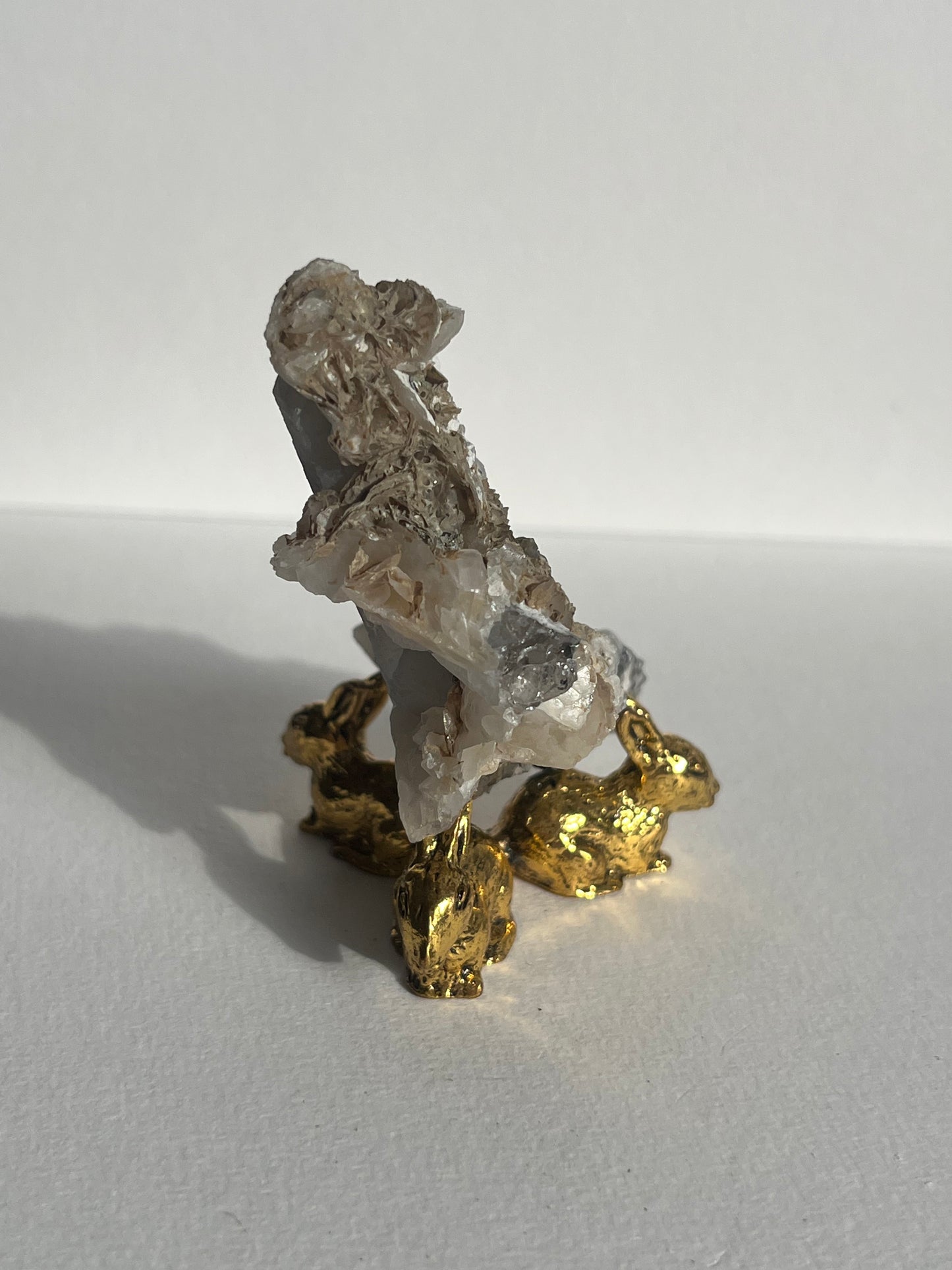 Midnight Bloom Quartz Specimen G