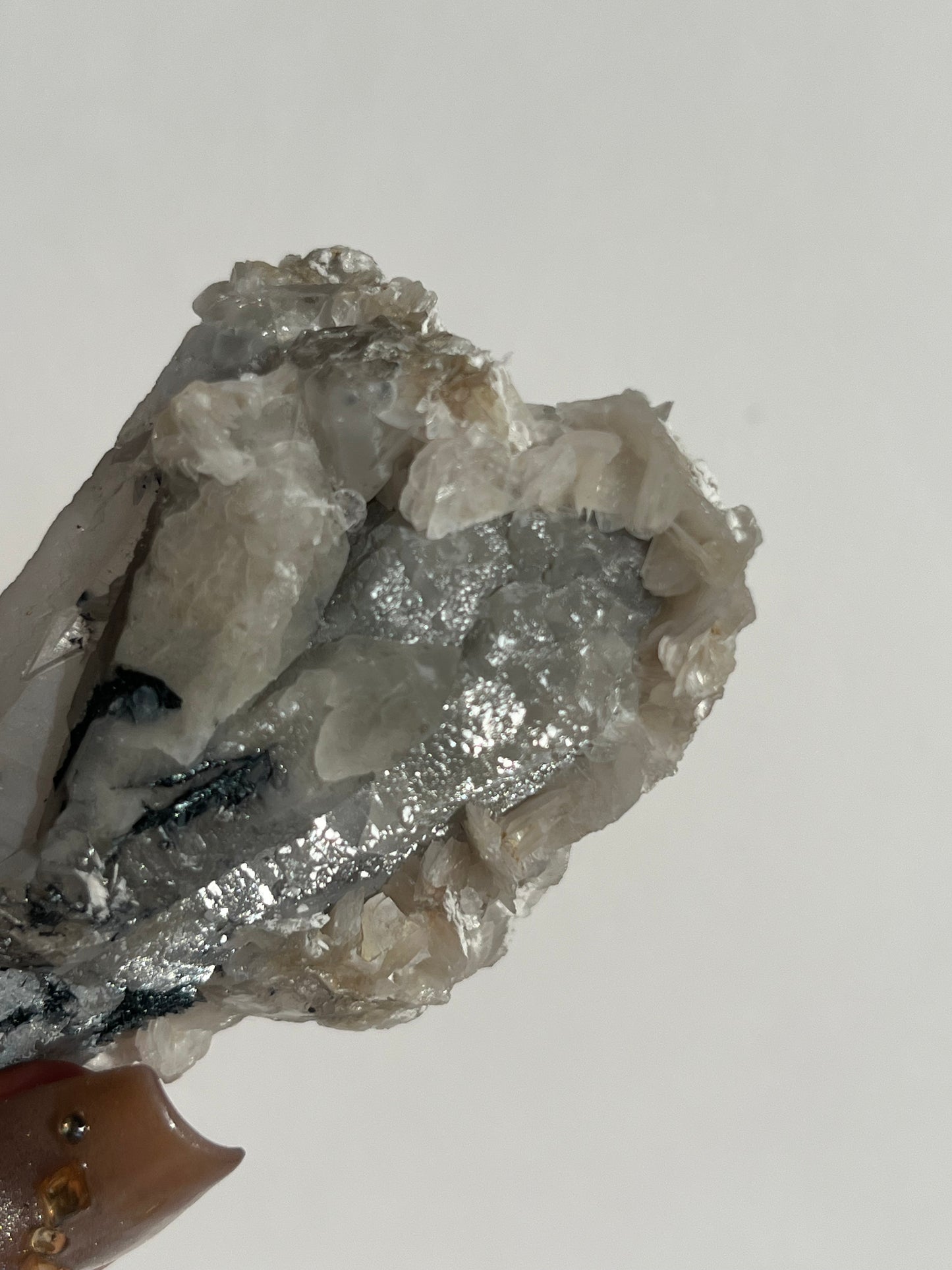 Midnight Bloom Quartz Specimen H
