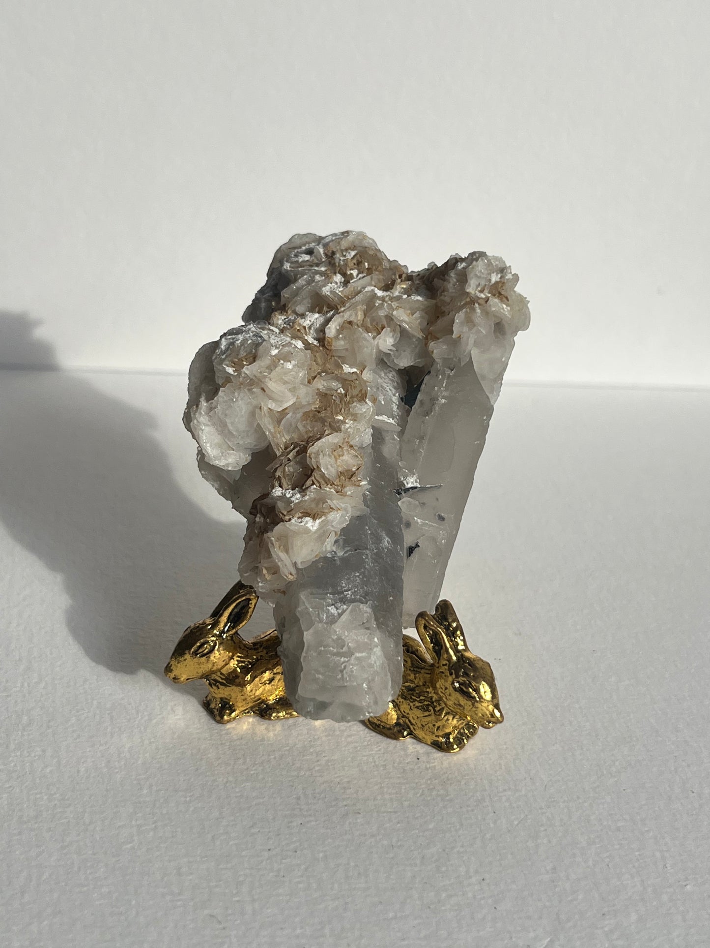 Midnight Bloom Quartz Specimen H
