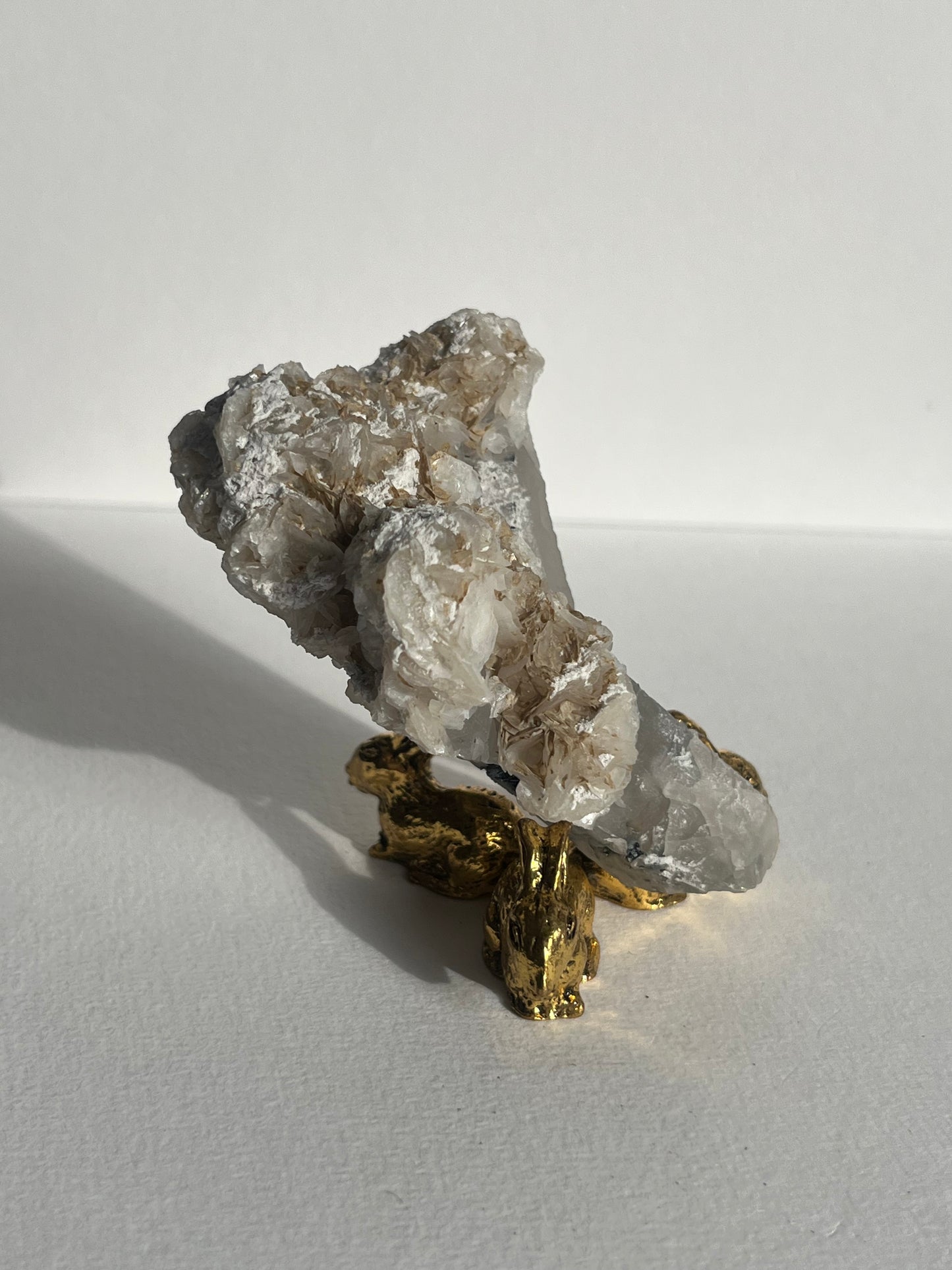 Midnight Bloom Quartz Specimen H