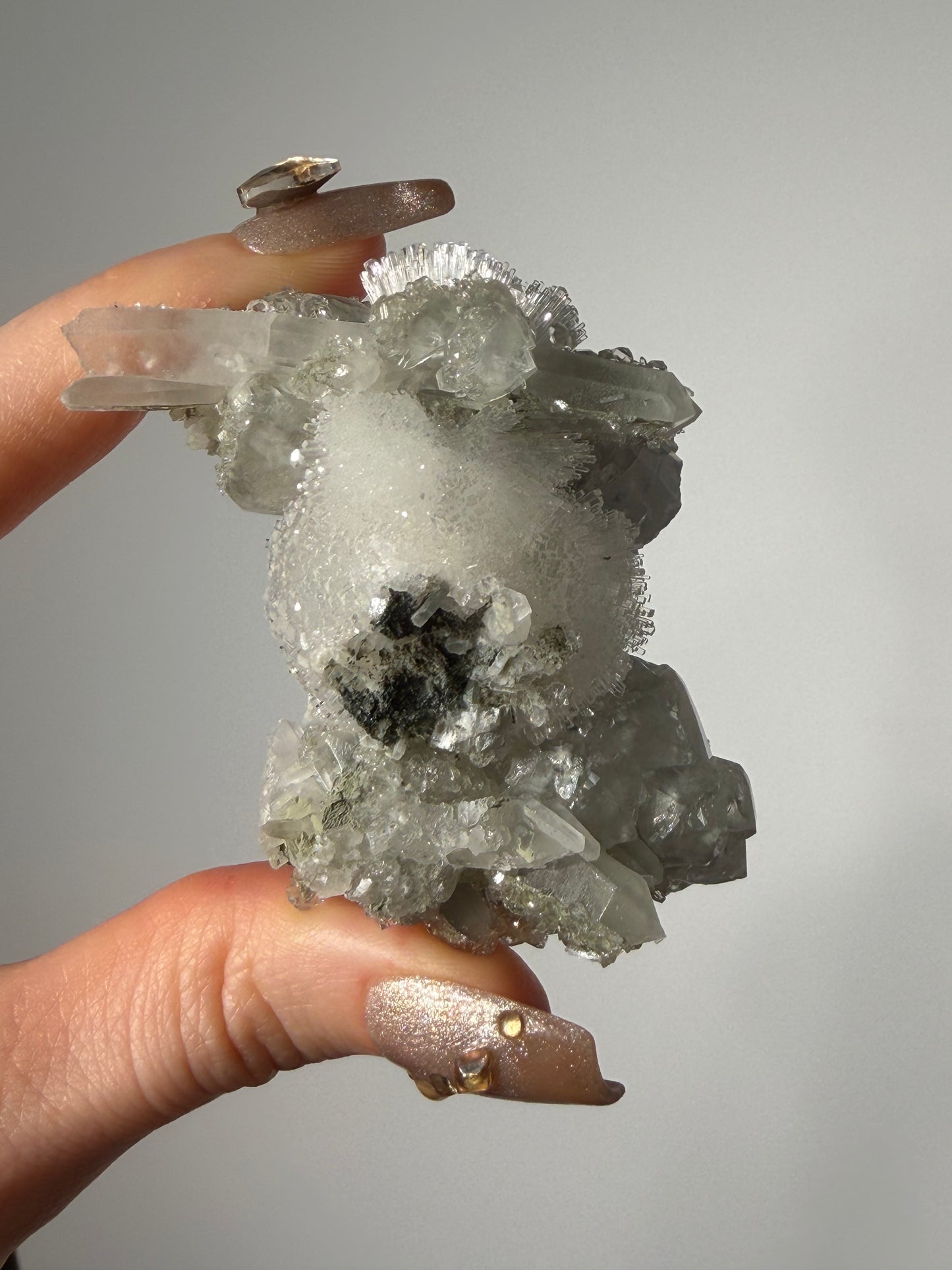 "Cupid's Bow" Natrolite Specimen A
