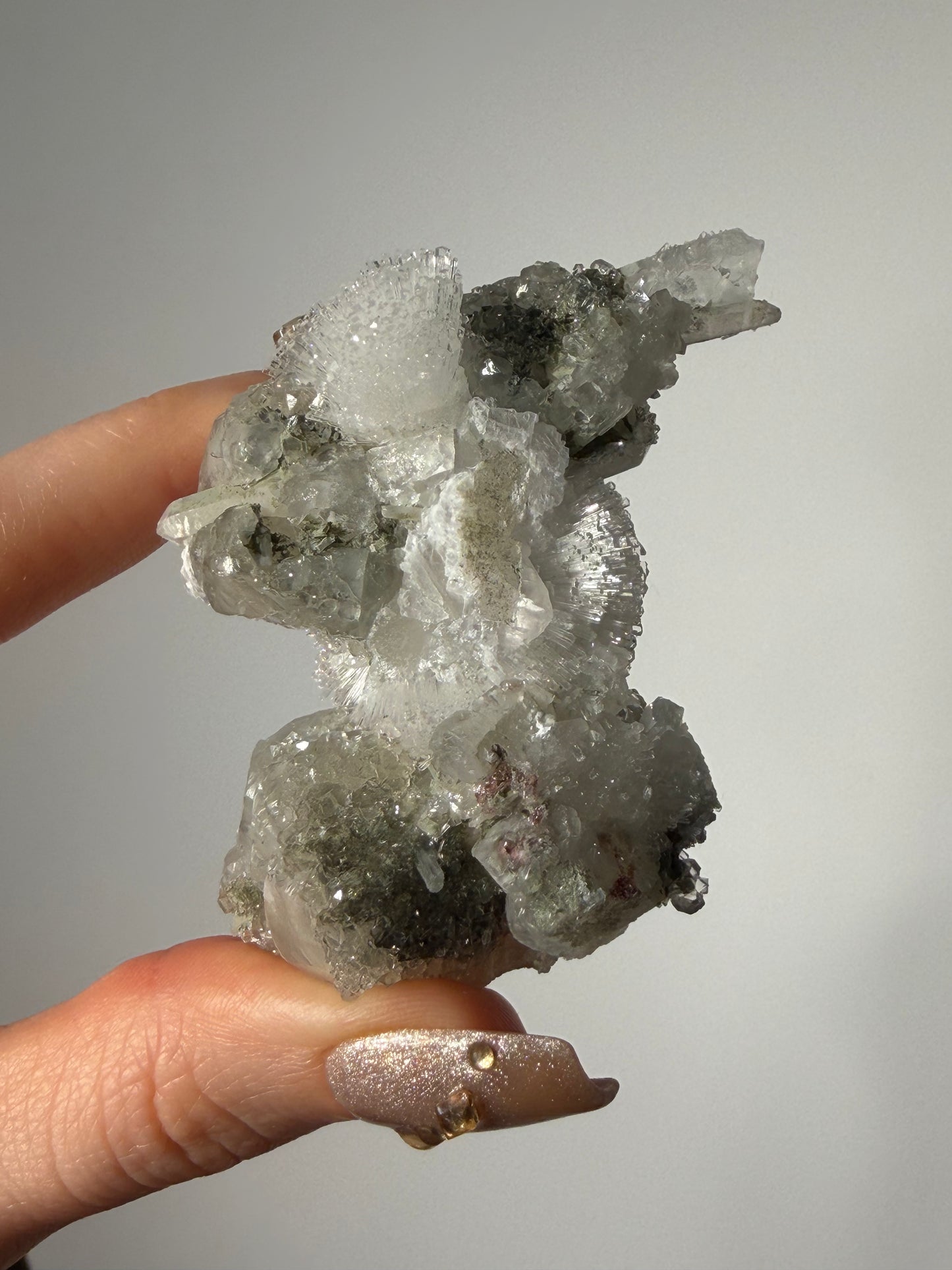 "Cupid's Bow" Natrolite Specimen A