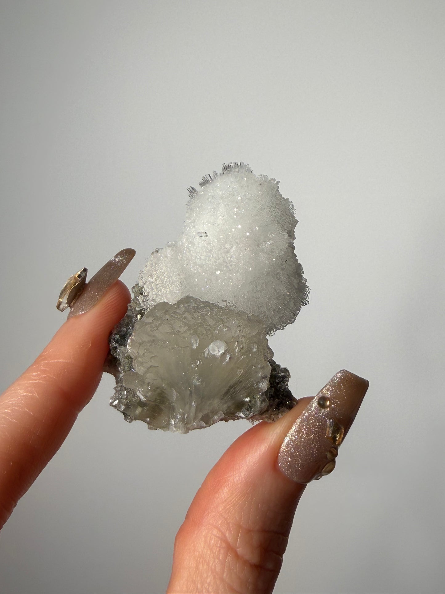 Natrolite Specimen with Stilbite C
