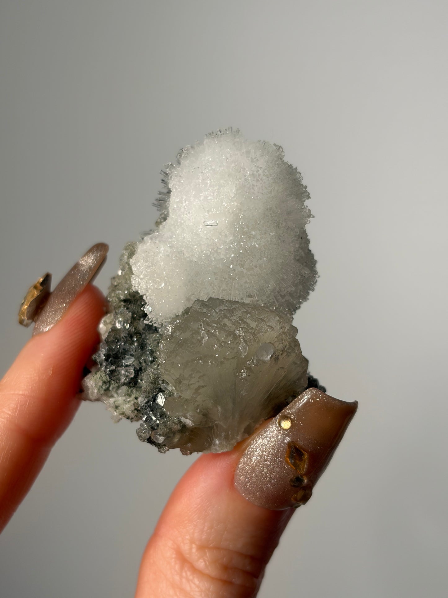 Natrolite Specimen with Stilbite C