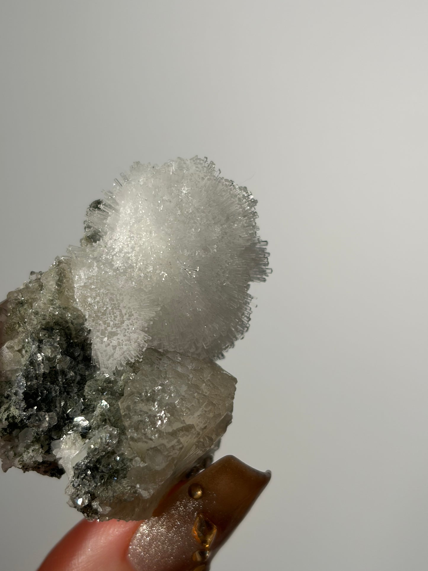 Natrolite Specimen with Stilbite C