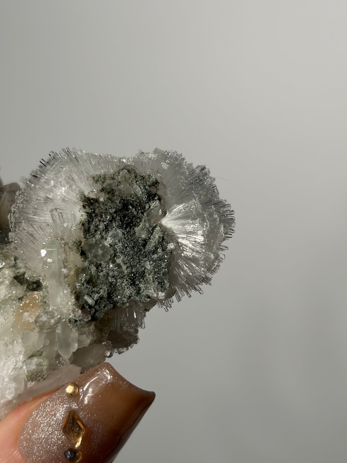 Natrolite Specimen with Stilbite C