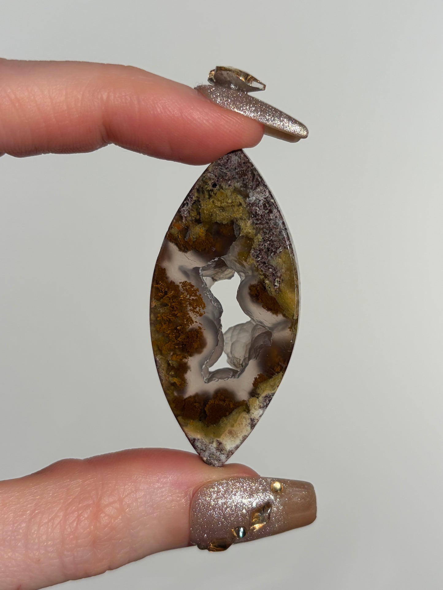 Nebula Agate Portal Cabochon A