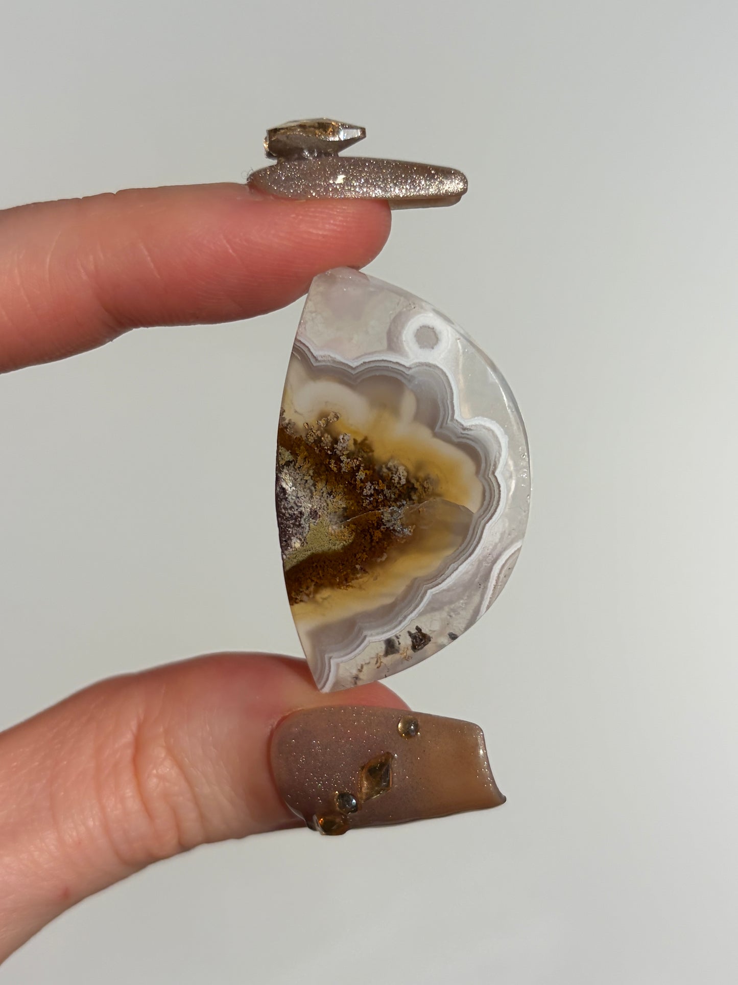 Nebula Agate Cabochon C