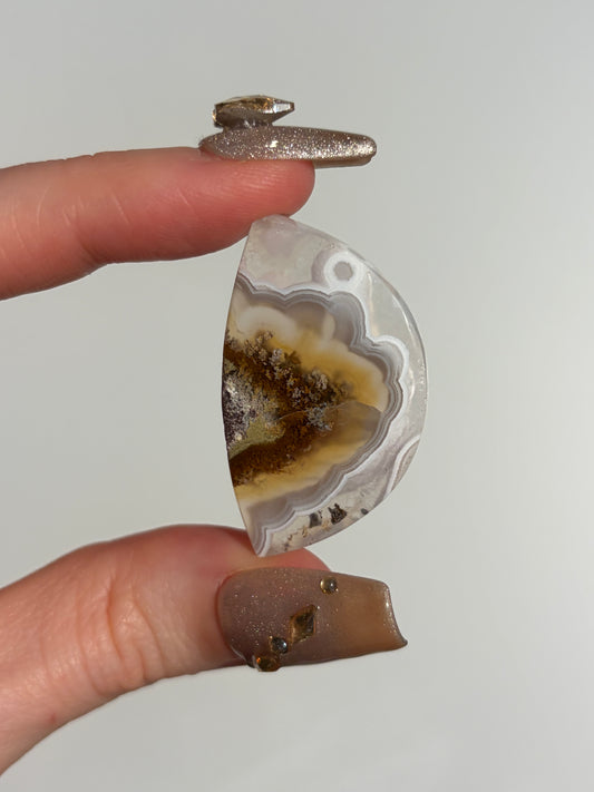 Nebula Agate Cabochon C