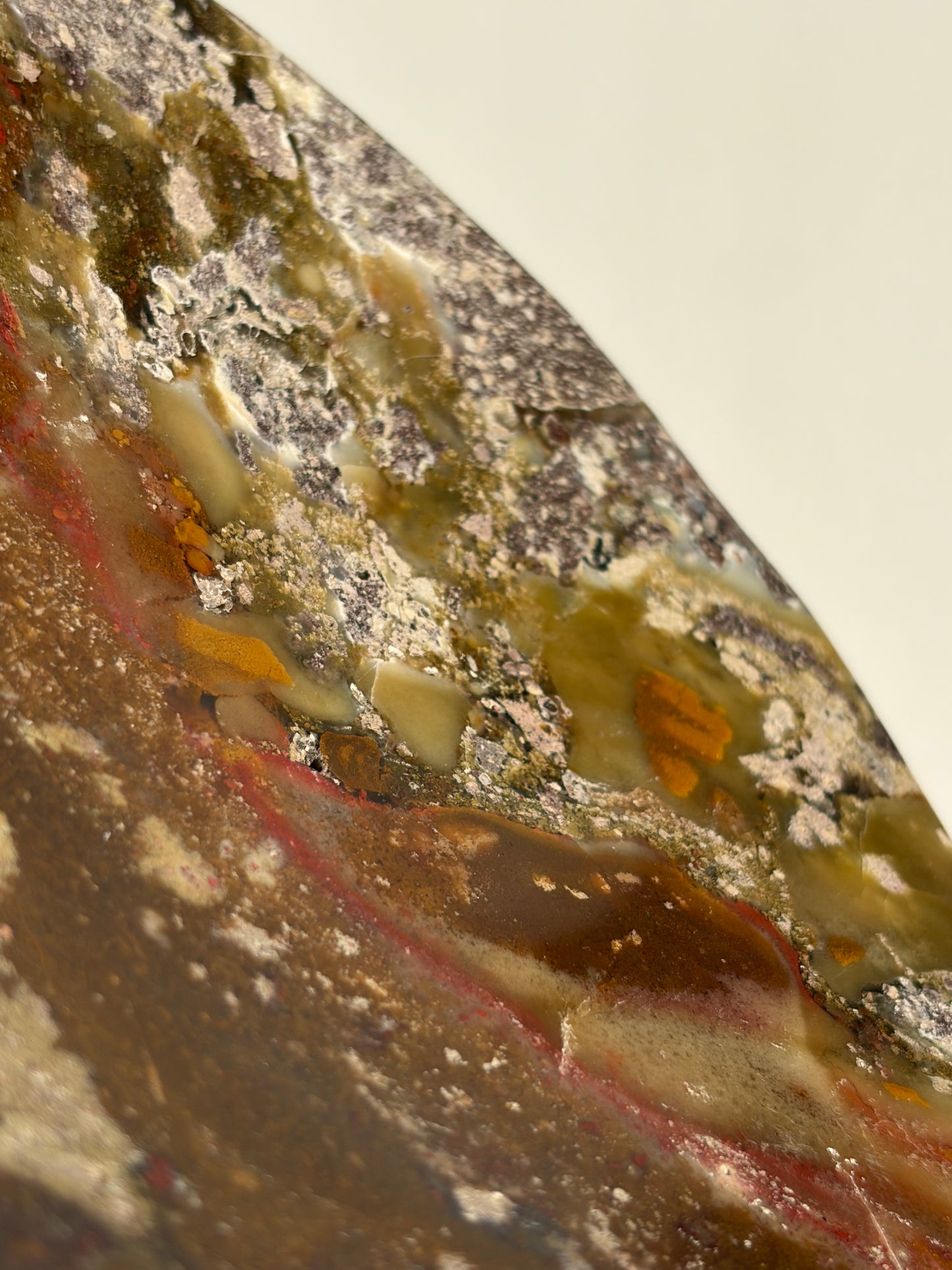Nebula Agate Crystal Trinket Platter B